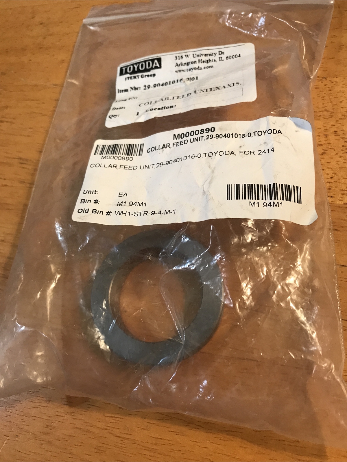 TOYODA Collar Feed Unit 29-90401016-0 Qty-1 (NEW) FREE Same Day Shipping