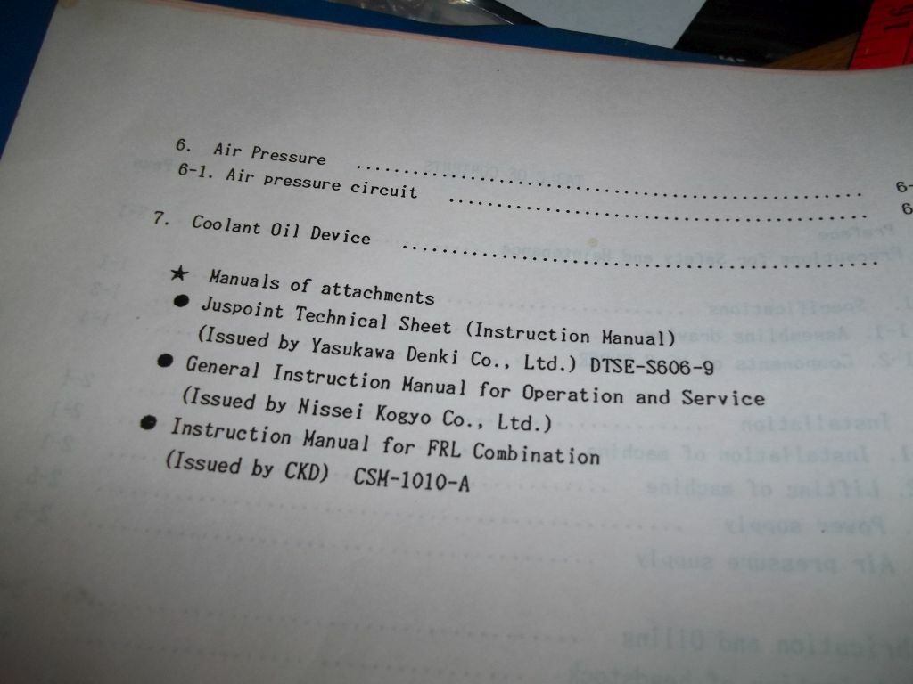 Takisawa MC-V Operation 1 Manual 1