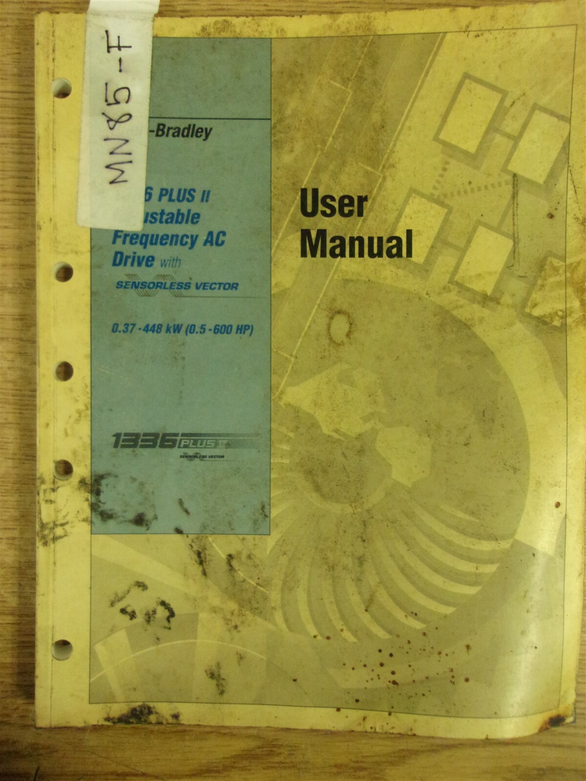 Allen Bradley 1336 Plus II AC Drive User Manual *FREE SHIPPING*