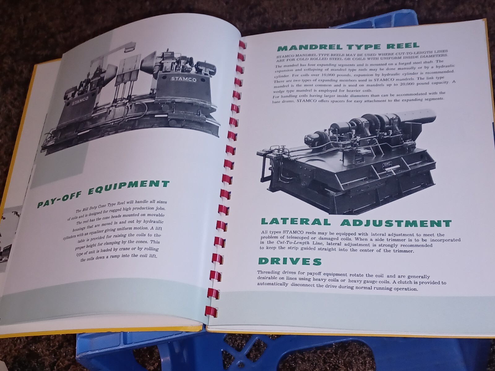 1950’s STAMCO SHEET AND PLATE EQUIPMENT MACHINIST INDUSTRIAL TOOLS CATALOG BOOK