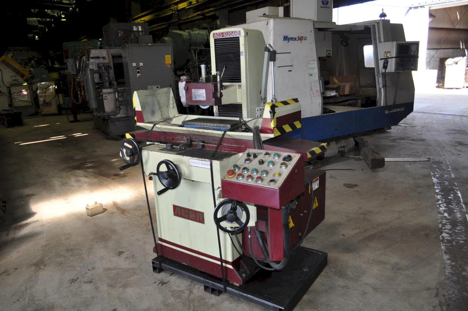 10″ X 20″ ACER HYDRAULIC SURFACE GRINDER