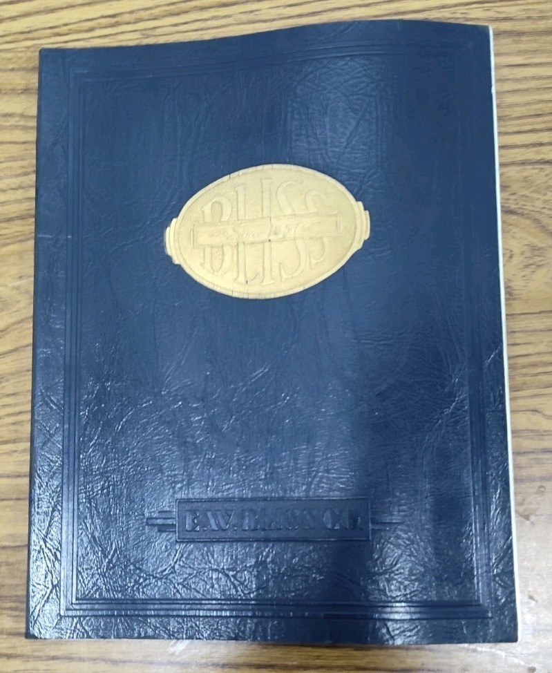 E.W. Bliss Co. Antique Metalworking Machines Catalog Presses Vintage Industrial