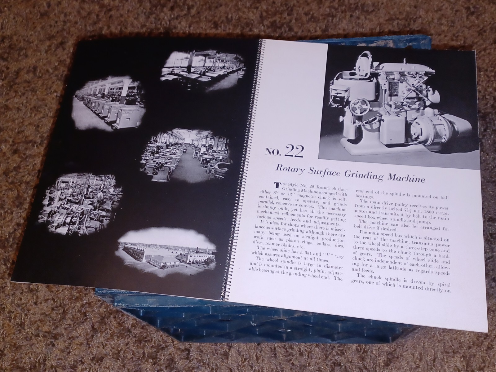 HEALD COMPANY Precision GRINDING BORING Borizing MACHINES CATALOG BOOK Issue 2