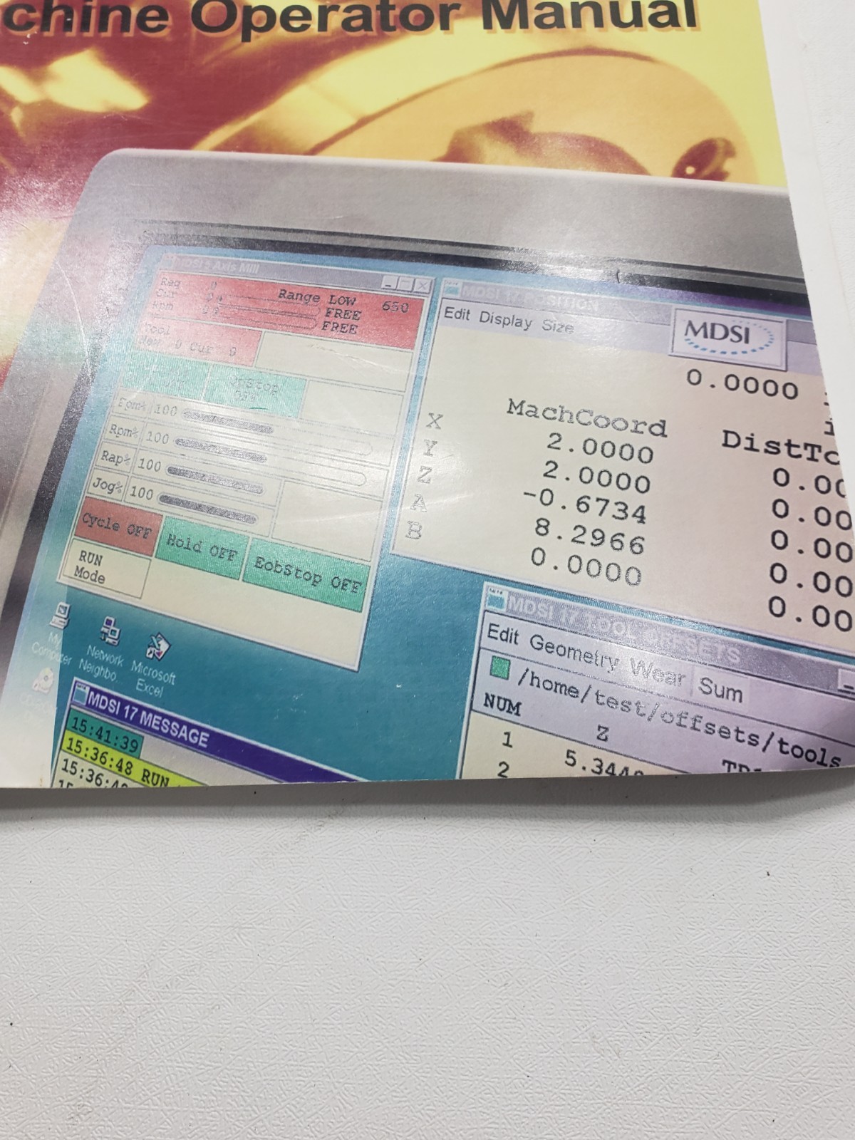 MDSI OpenCNC Machine Operator Manual MNL.101099.600 CNC Control Guide
