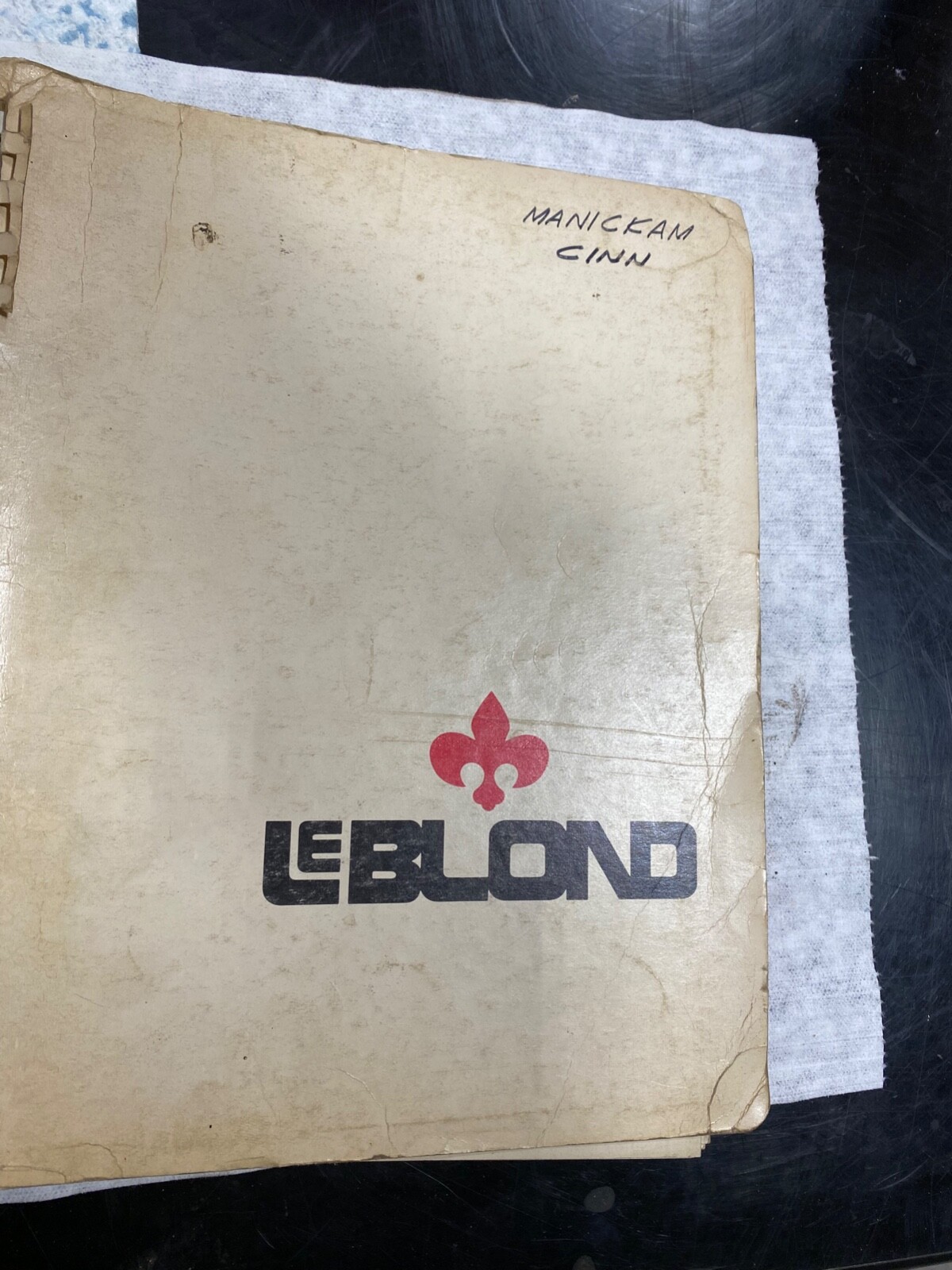 Leblond Programming Operators’ Manual IBM 360 APT Acramatic IV Control System