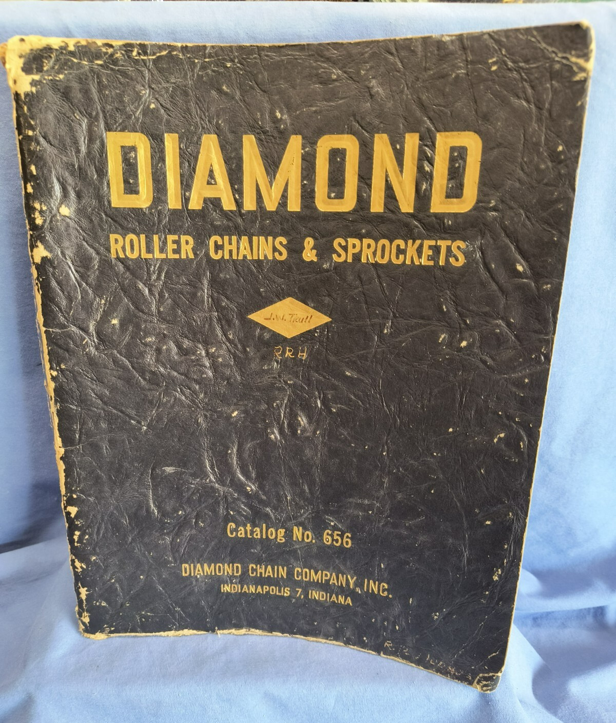 Diamond Roller Chains & Sprockets Catalog 656 1956 Vintage Machinist