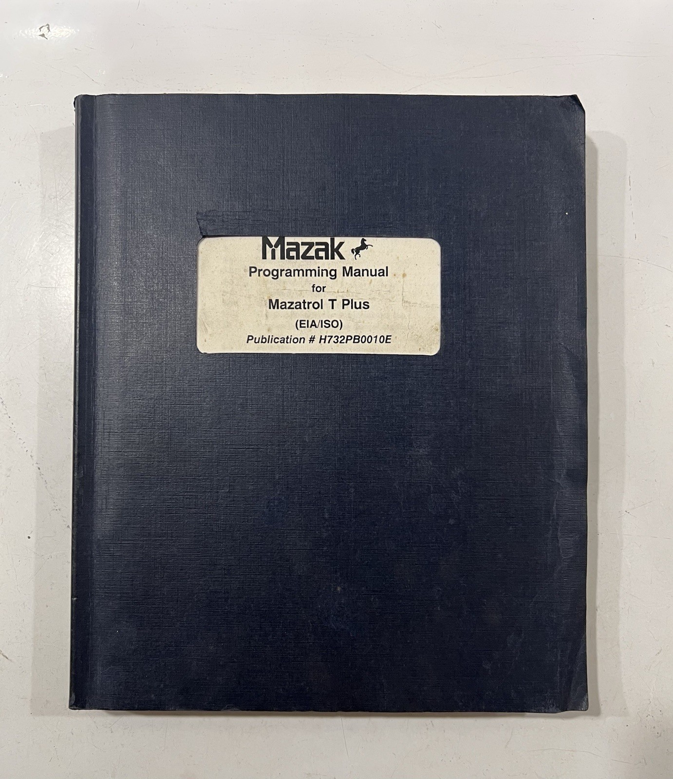 Mazak Mazatrol T Plus Programming Manual EIA/ISO H732PB0010E CNC Lathe OEM