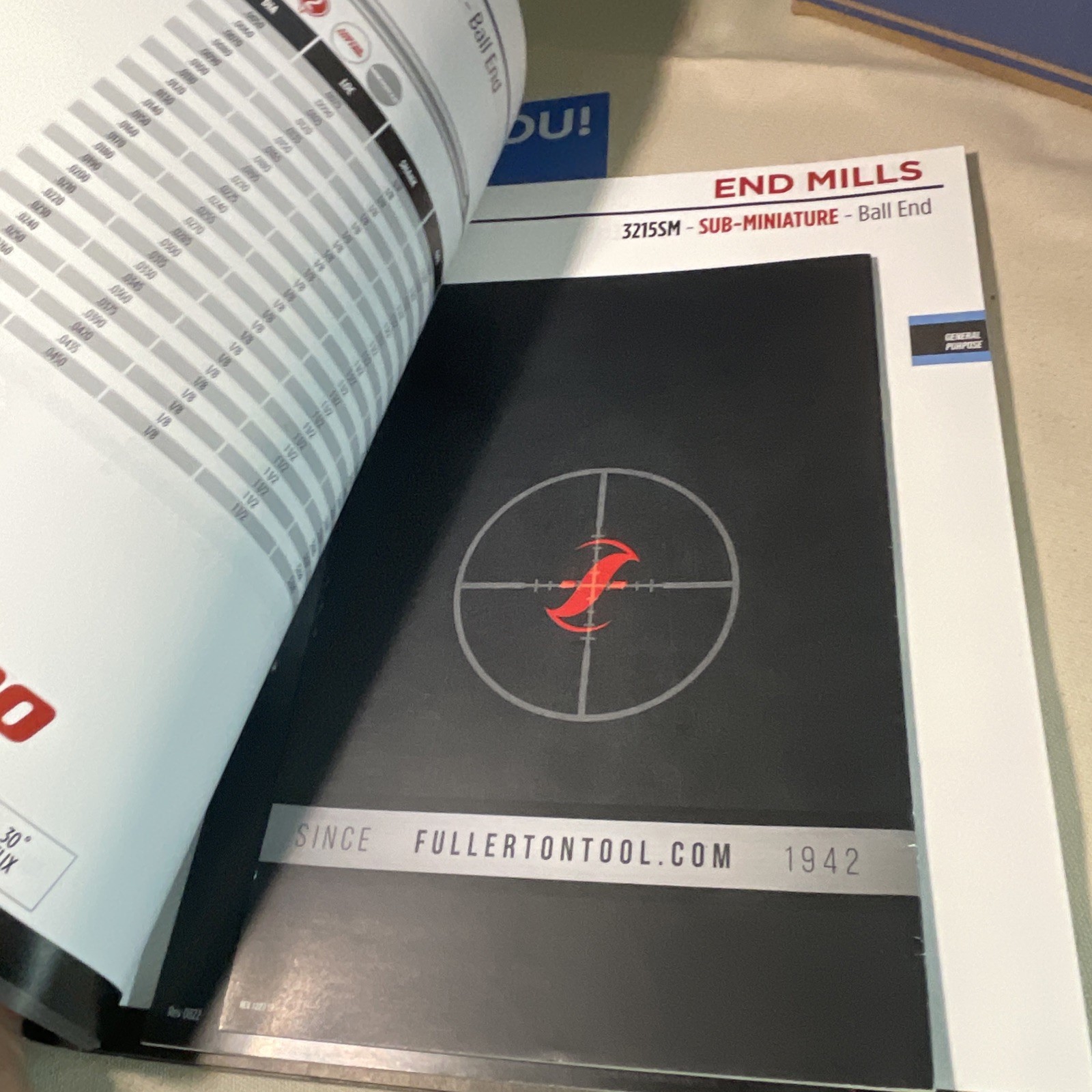 2022 Fullerton Tool Company Mill Tap And Cutting Tools Guide Book – Spiral Bound