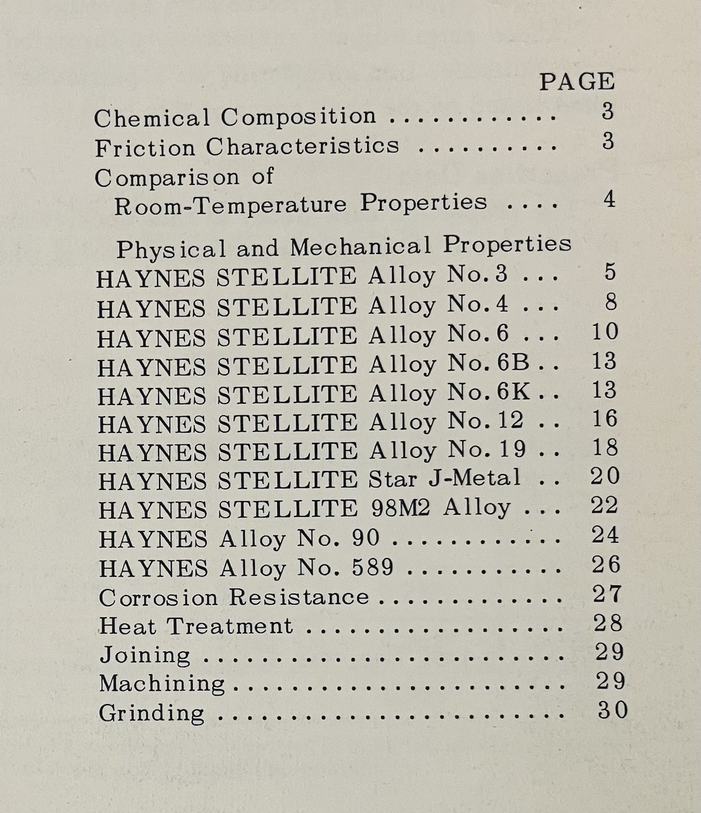 1965 Union Carbide Wear-Resistant Alloys Stellite Guide | Industrial Metallurgy