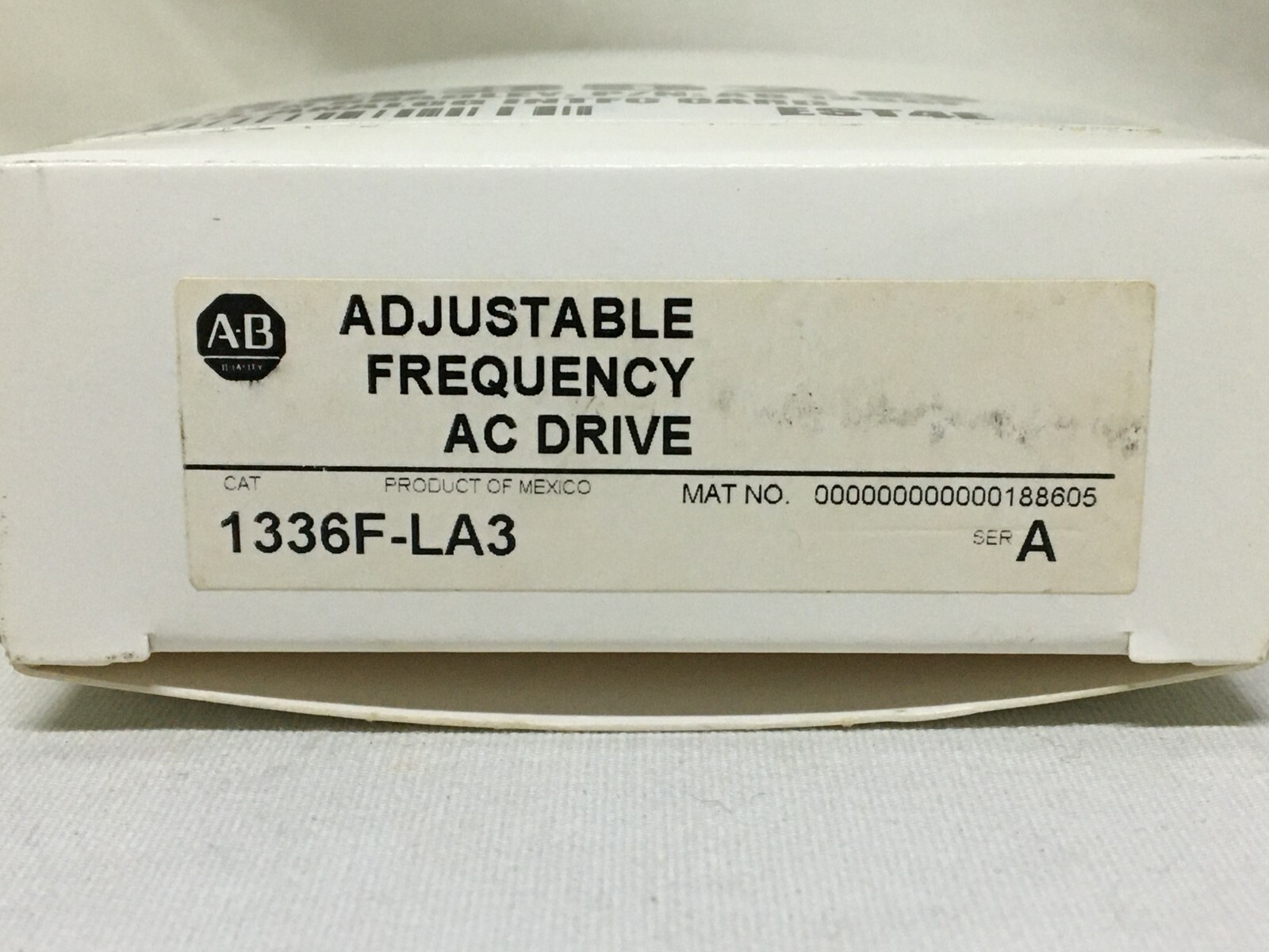 New! Allen Bradley 1336-LA3 Adjustable Frequency AC Drive (#20333)
