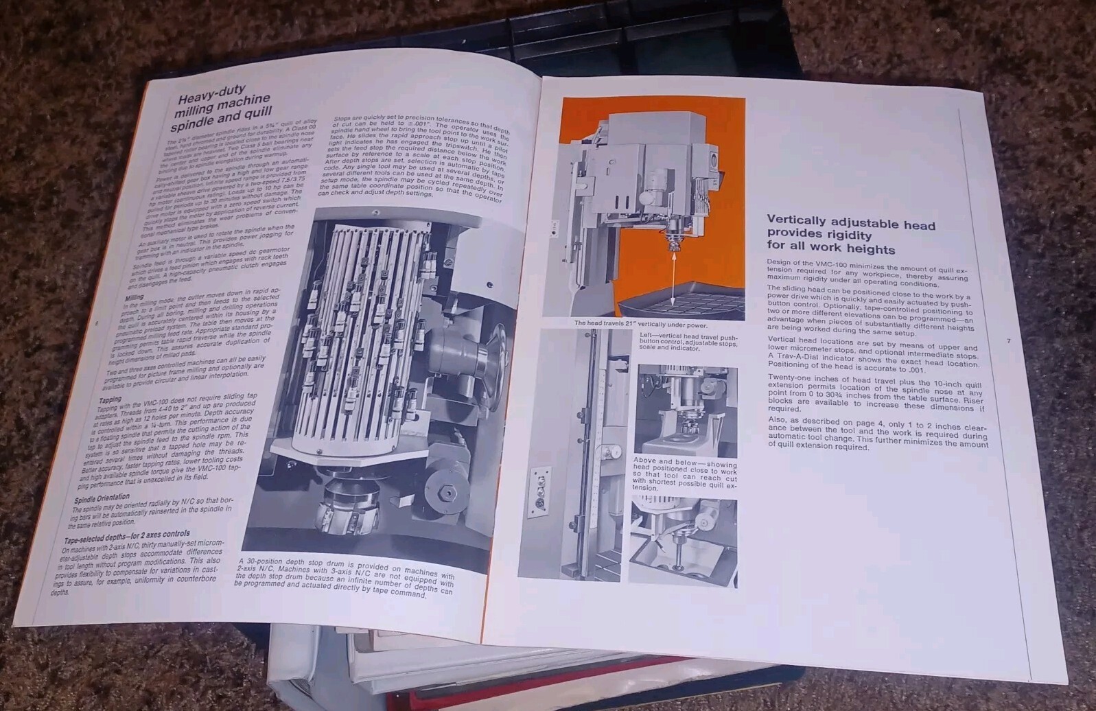 Monarch Machine Tool Co Catalog Bulletin VMC-100 MACHINING CENTER Automation VTG