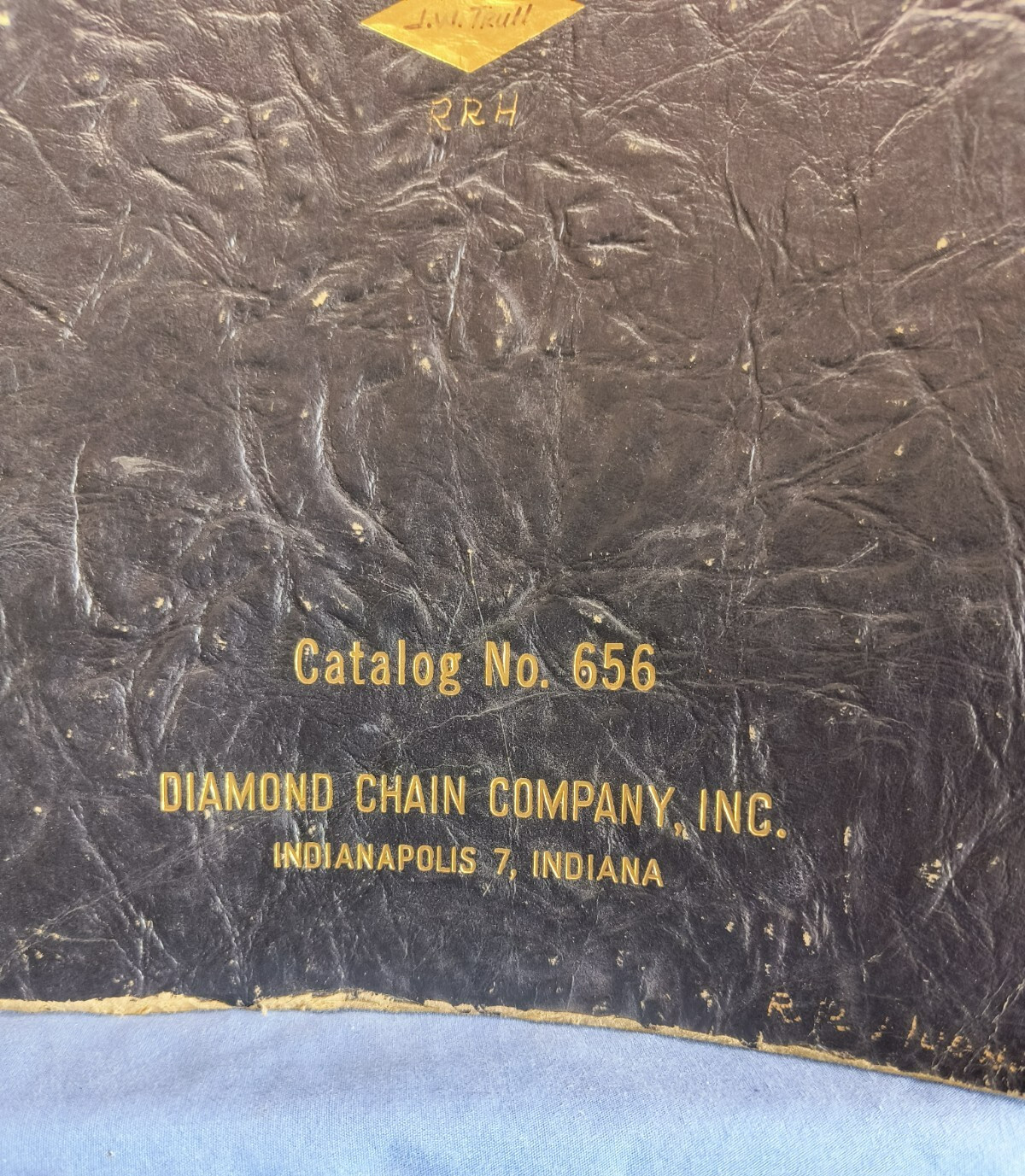 Diamond Roller Chains & Sprockets Catalog 656 1956 Vintage Machinist