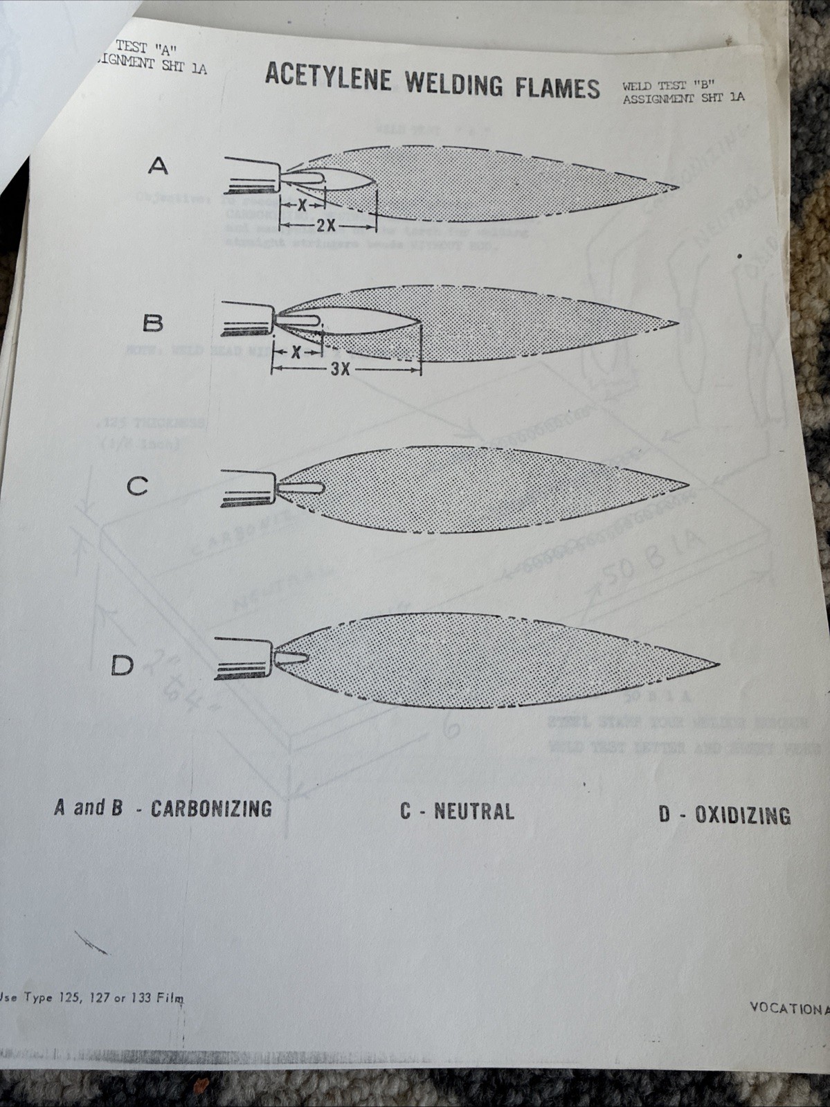 Vintage Welding & Mechanical Drawing Coursework 1979–80 | Trade School Archive