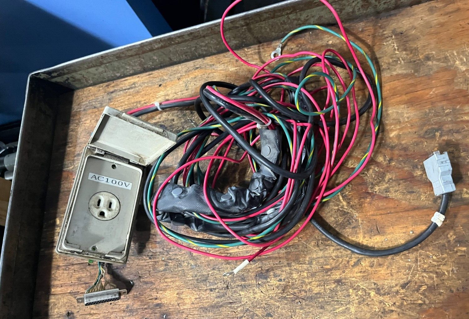 AC100V power connection machine Mitsui Seiki Horizontal (Item 31T)