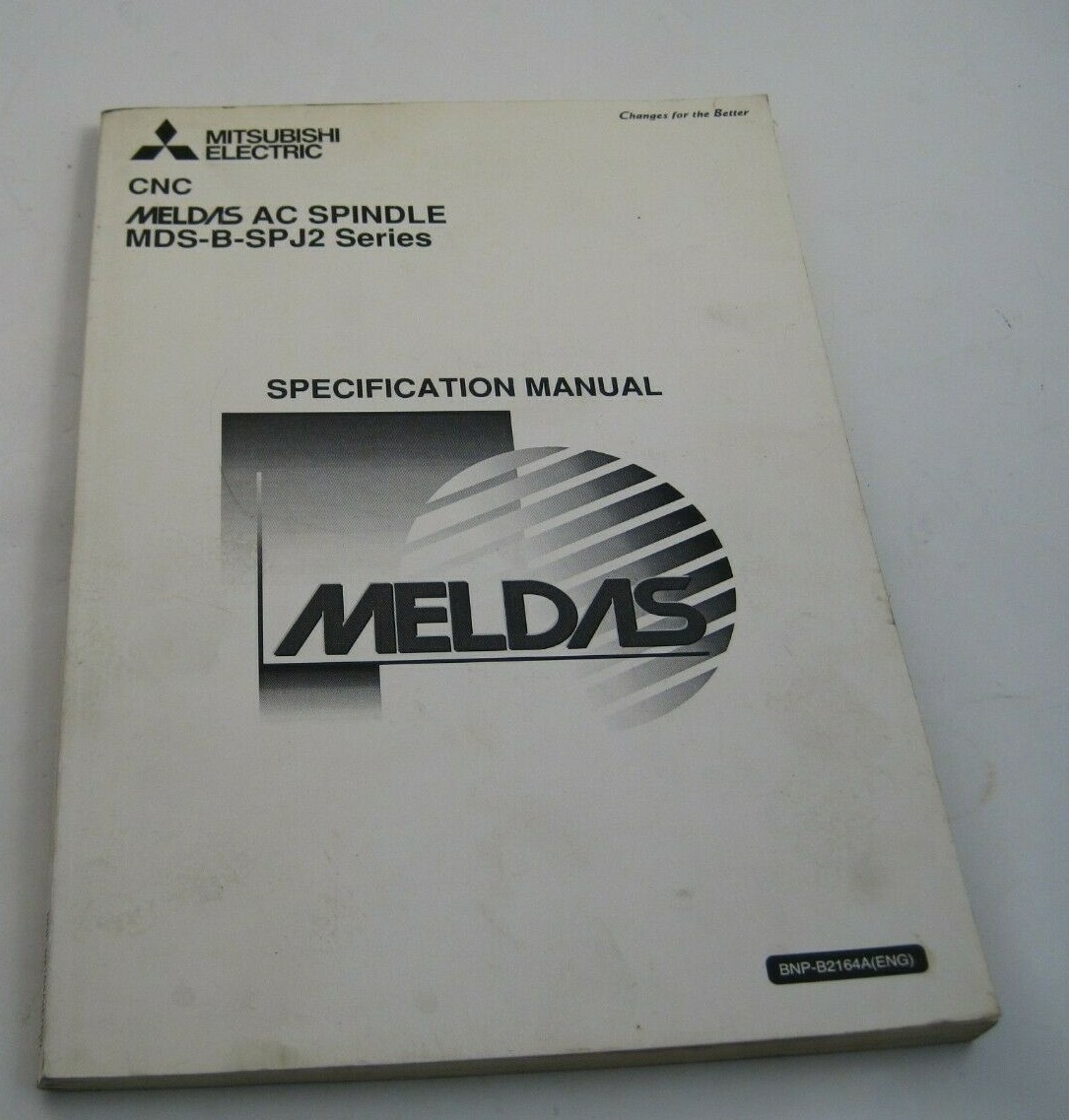 MITSUBISHI CNC MELDUS AC Spindle MDS-B-SPJ2 Specification Manual