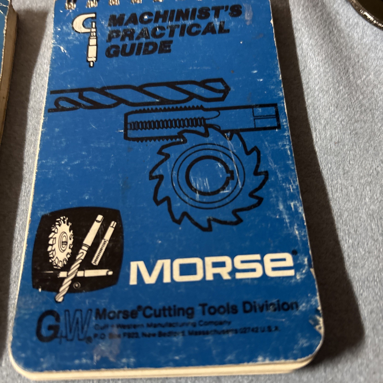 Machinist’s Practical Guide Pocket Manual Handbook Blue Book Toolbox Morse