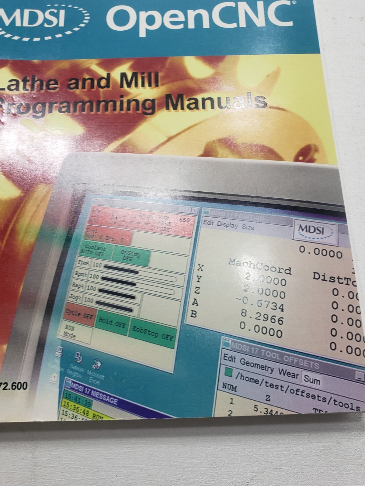 MDSI OpenCNC Lathe & Mill Programming Manuals MNL.102.600 CNC Guide
