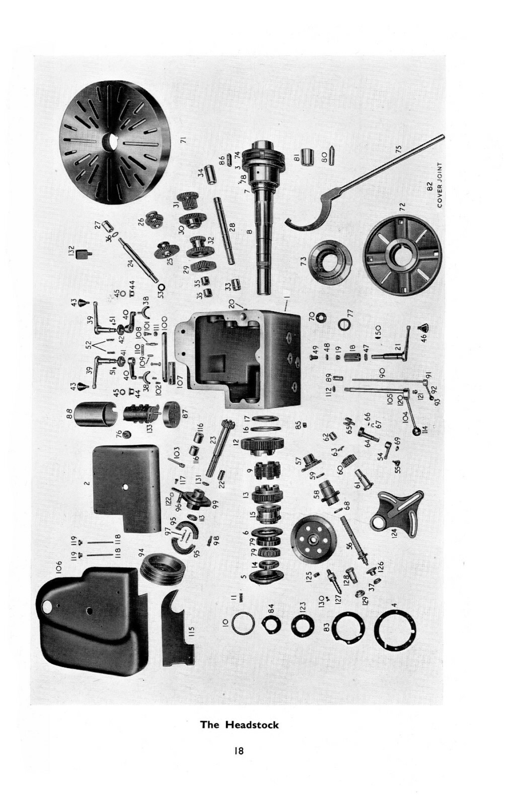 Colchester Triumph Lathe 7-1/2″ Center Instruction & Spare Parts Manual #691