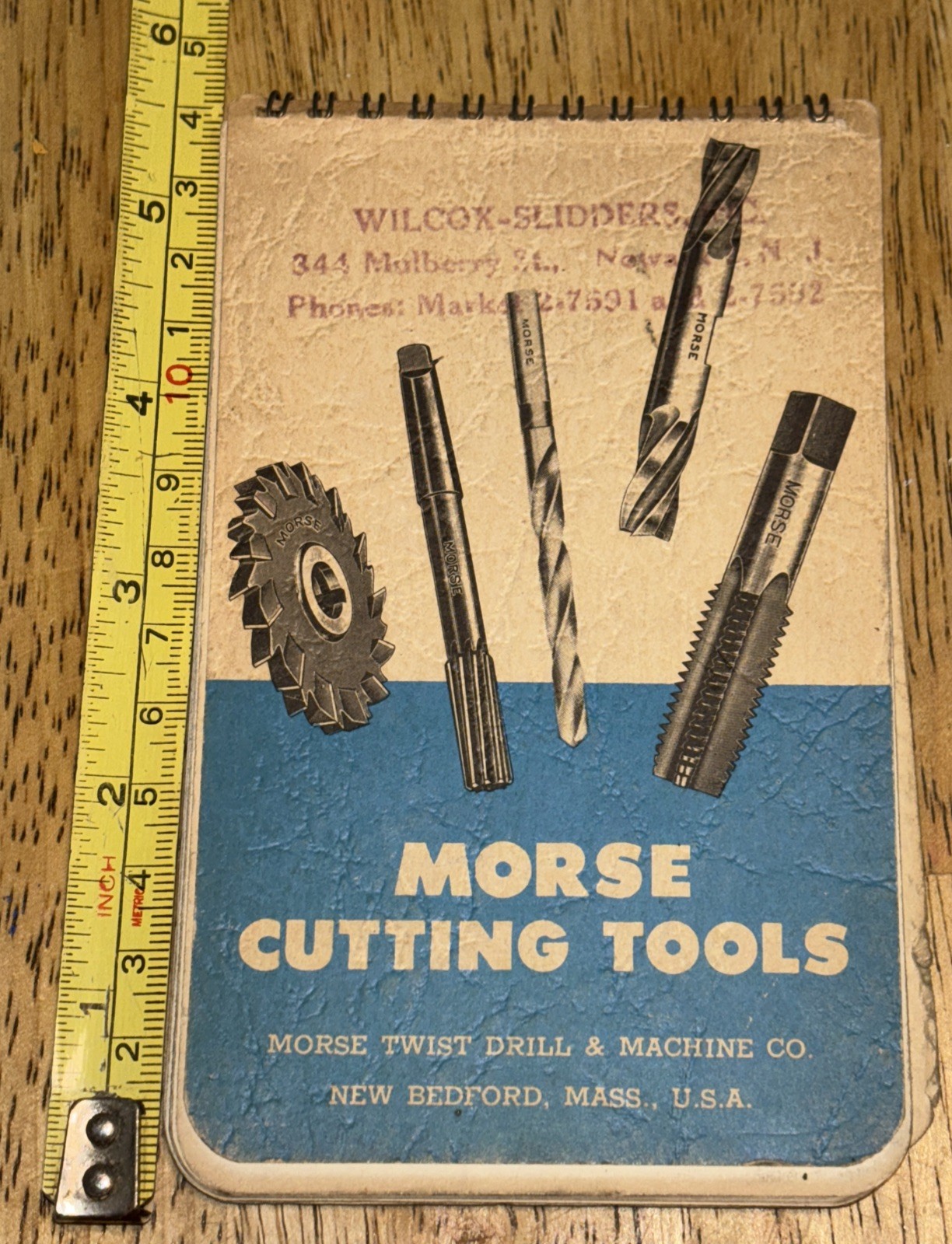 Vintage Morse Machinist’s Practical Guide Twist Drill & Machine Co 1961 Booklet