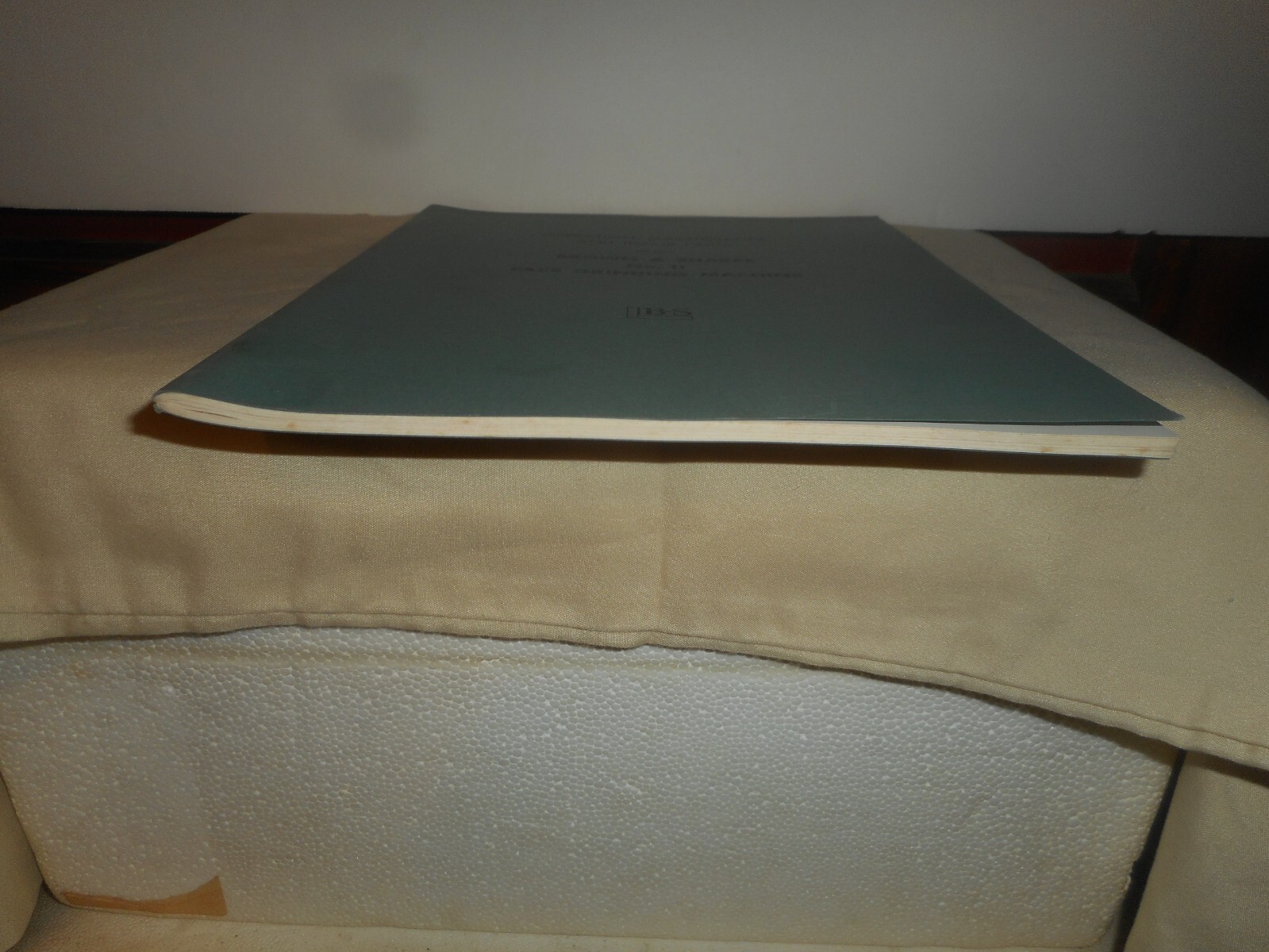 BROWN & SHARPE No. 11 Grinding Machine Operation Maintenance Repair Parts Manual