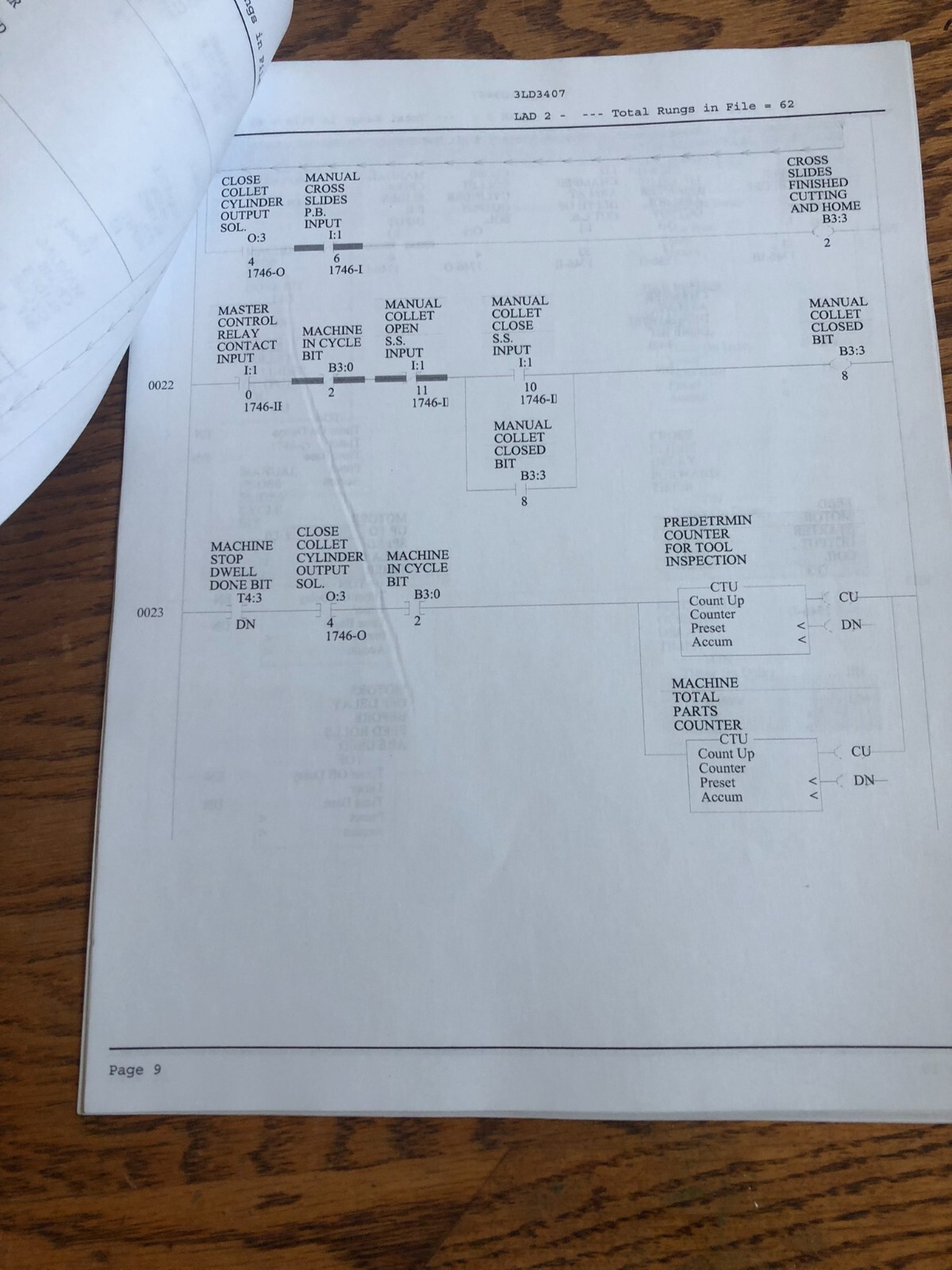 Modern Pipe Cutting Machine RS Logix 500 Service Instruction Manual Parts List