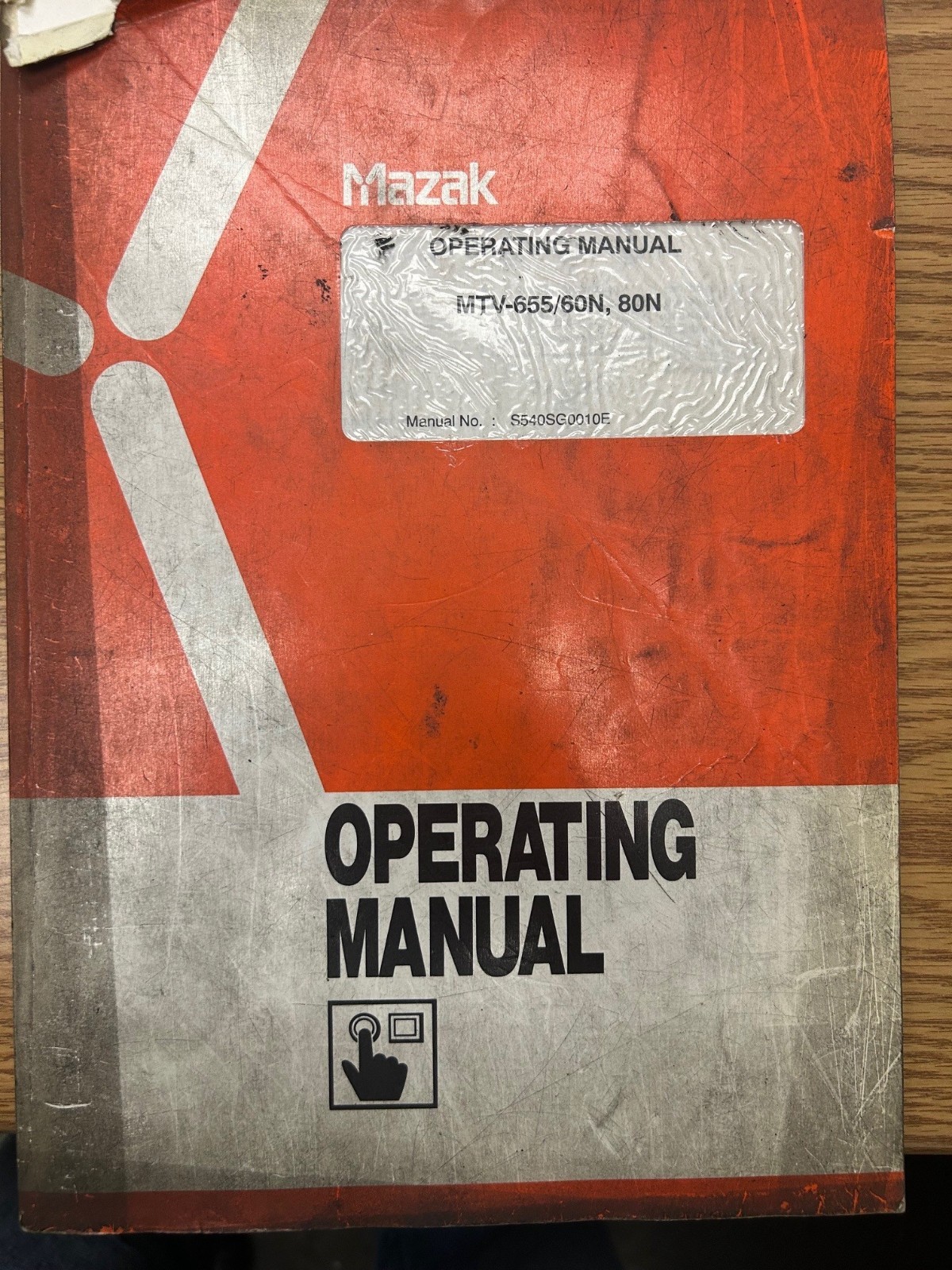 Mazak MTV-655/60,80N Manuals M-Plus (1997/1998)
