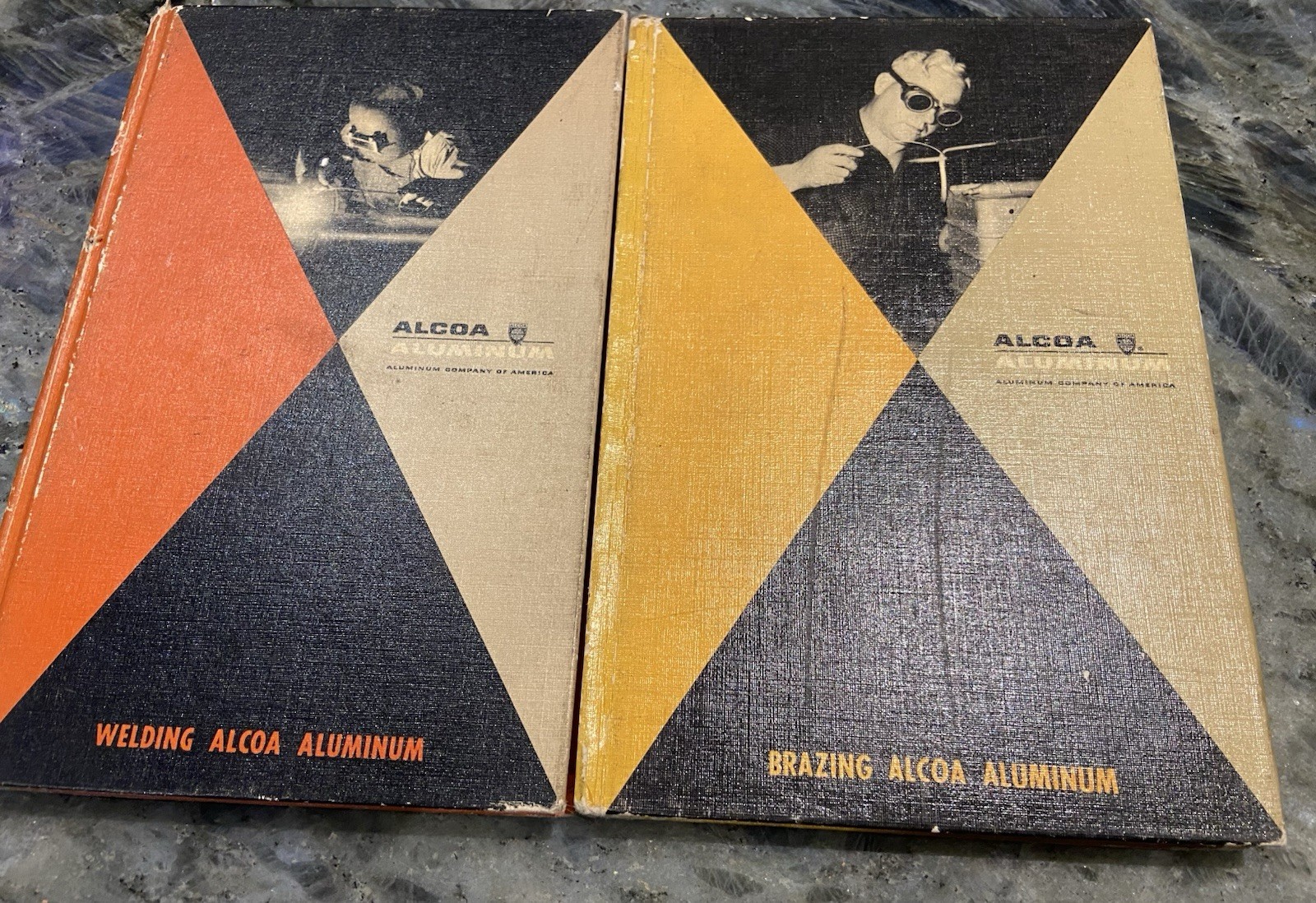 Vintage Alcoa Aluminum Books Welding Brazing 1955 Hardcover