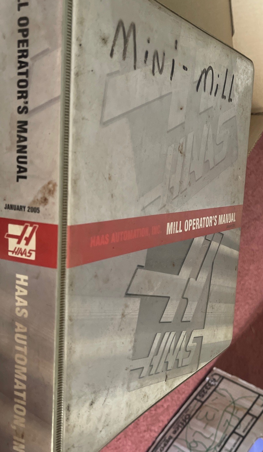 Haas Automatic, Inc. Mini Mill Operator’s Manual ADDENDUM