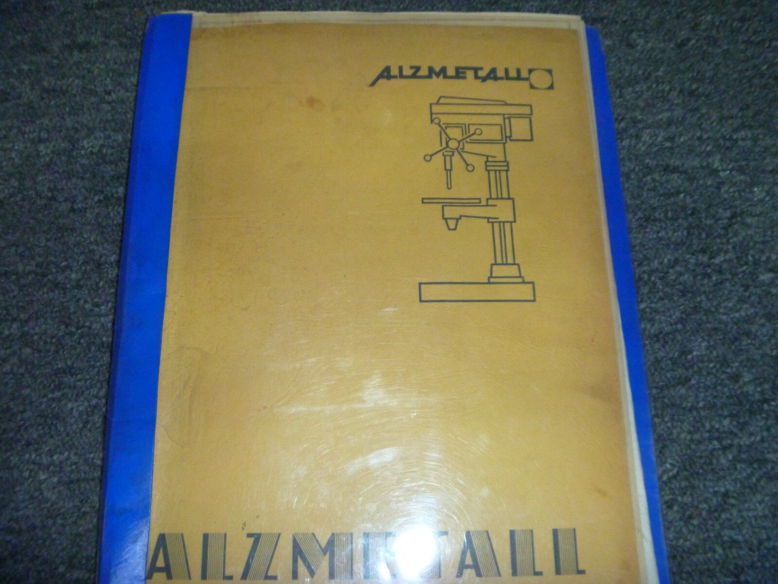 Alzmetall AB4/SV & AB4/SJ Heavy Duty Drilling Machine Owner Operator Manual