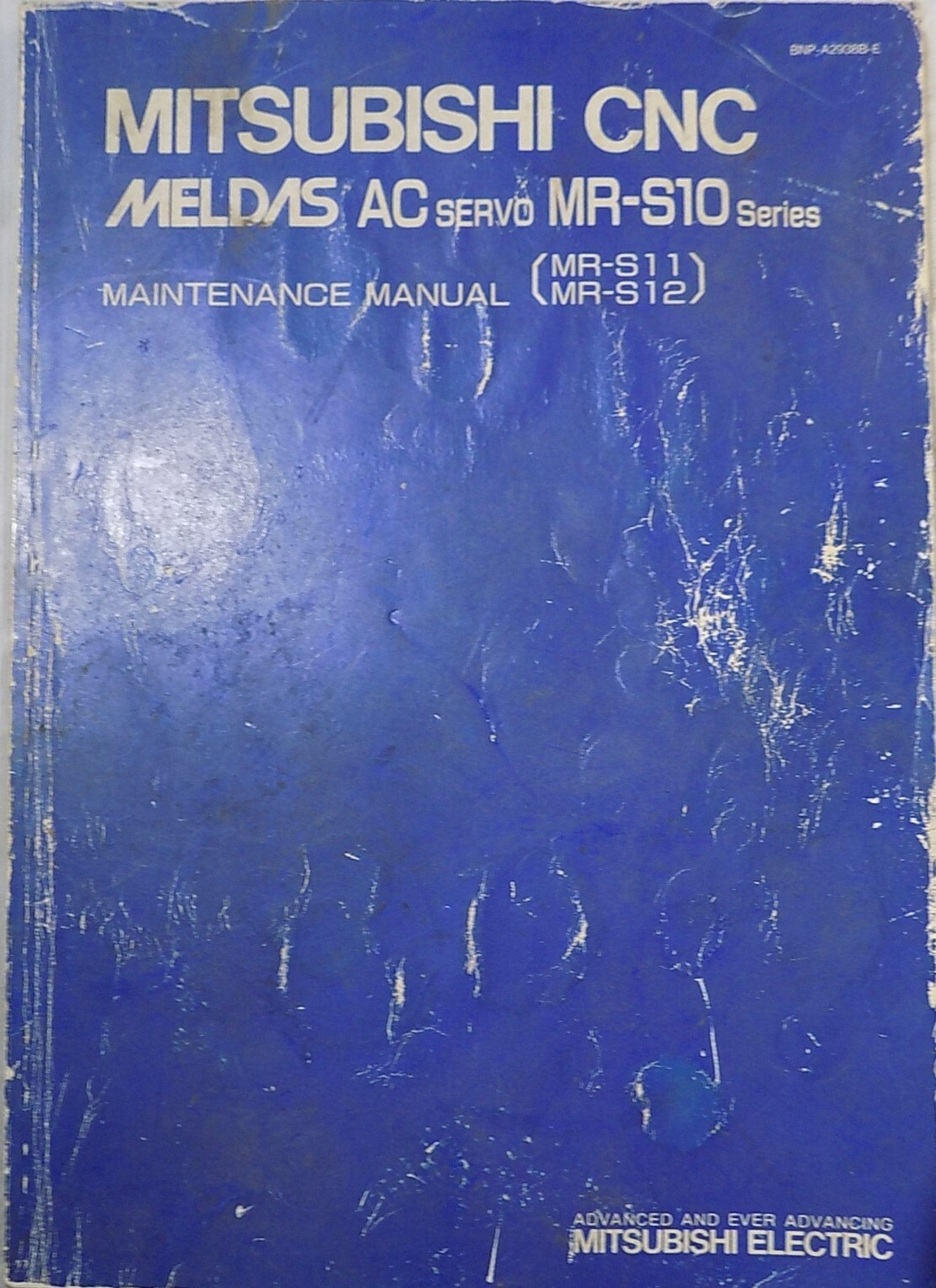 Mitsubishi CNC Meldas AC SERVO MR-S10 Series Maintanance Manual, MR-S11, MR-S12