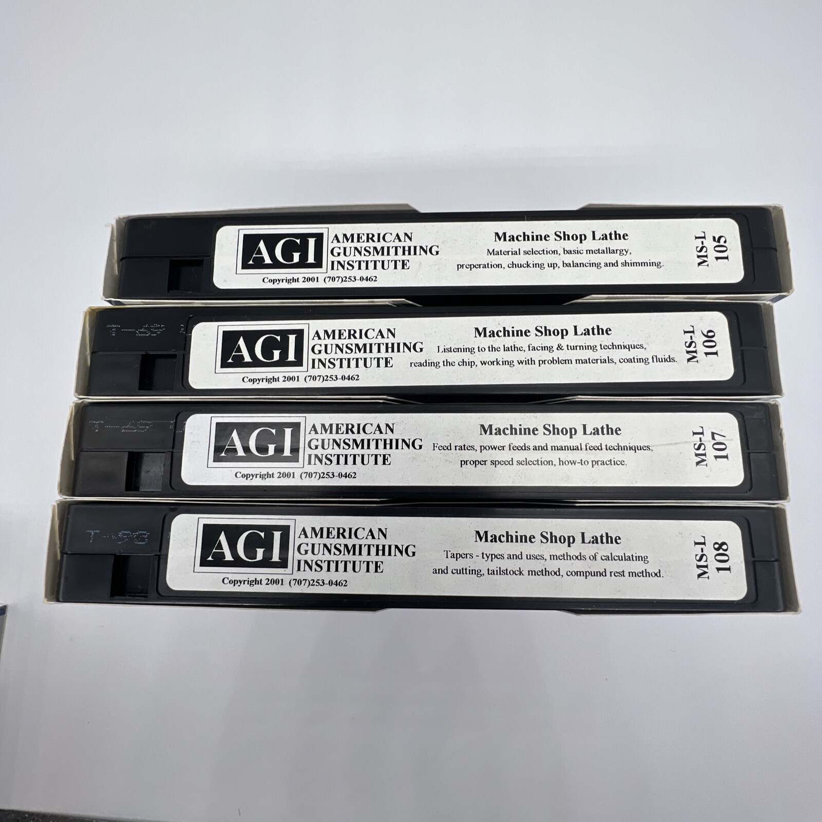 American Gunsmithing Institute Machine Shop – Lathe 13 Volume Set