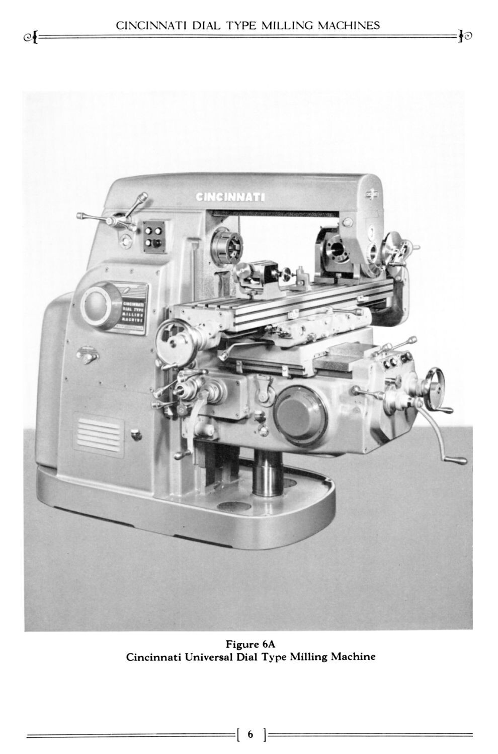 Cincinnati Dial Type Horizontal Vertical Milling Machine Instruction Manual 1510