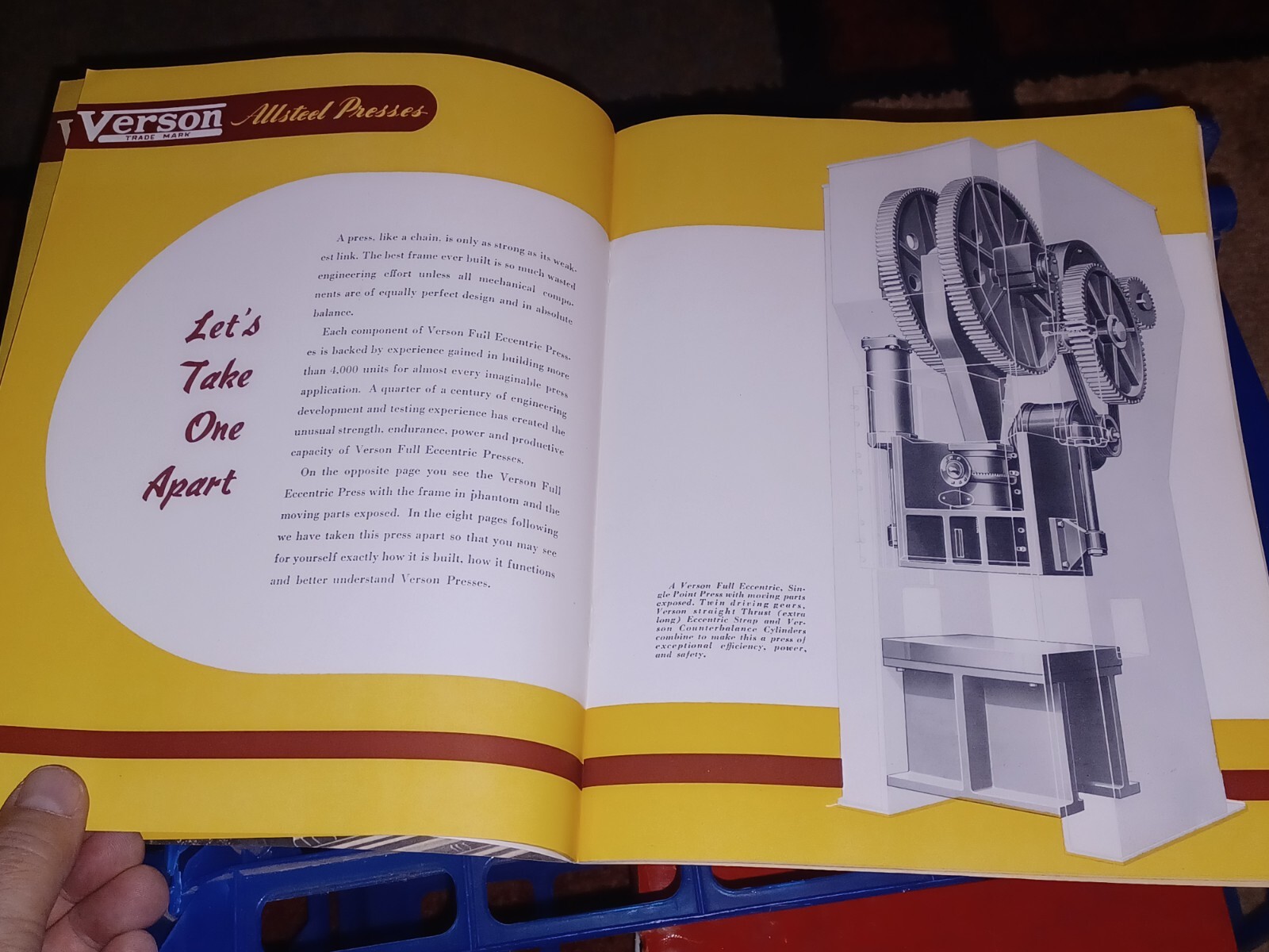 Verson allsteel Presses Company Forming Dies Brakes Punching Attachments CATALOG