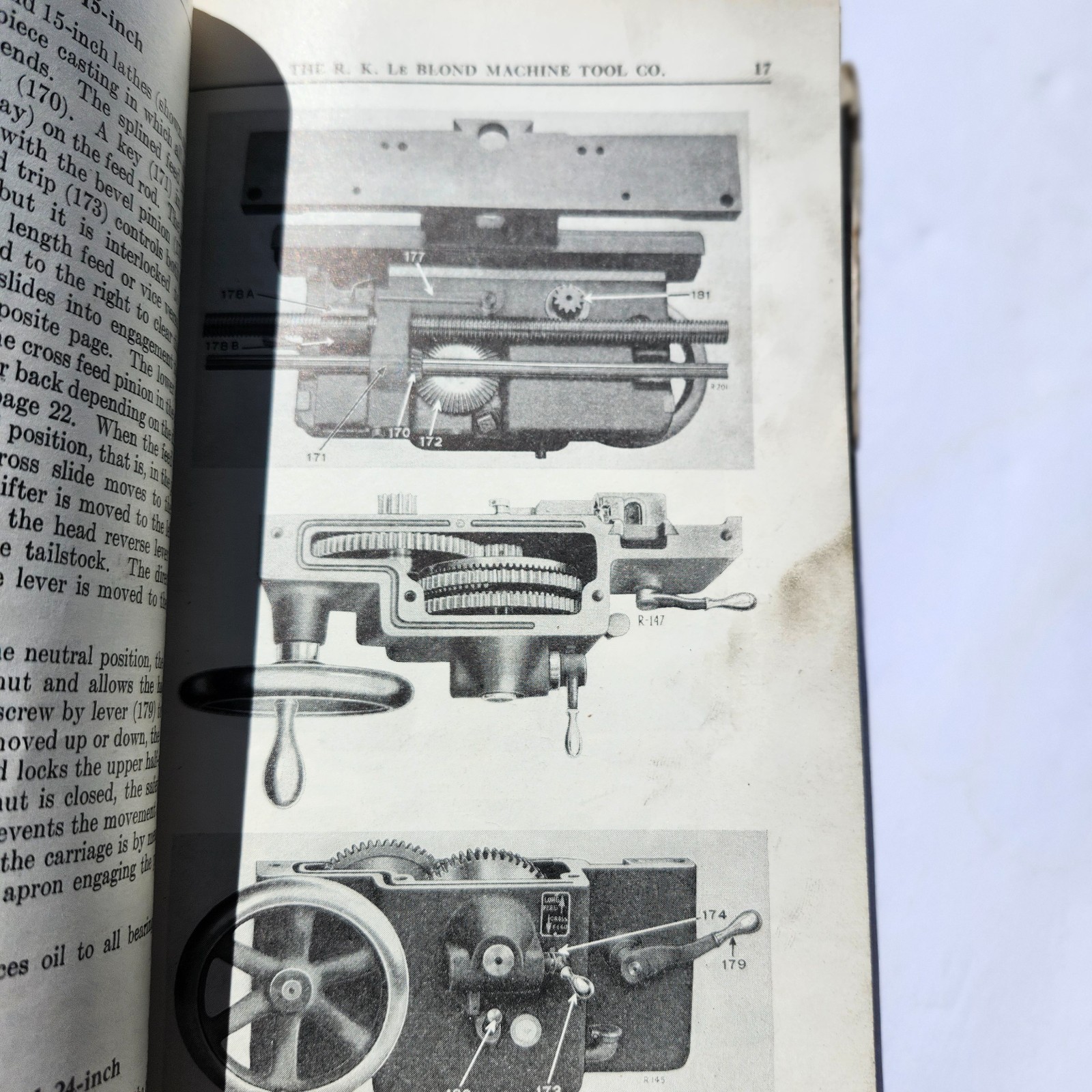 Original vintage 1946 LeBLOND Regal Lathe Manual – Running A Regal