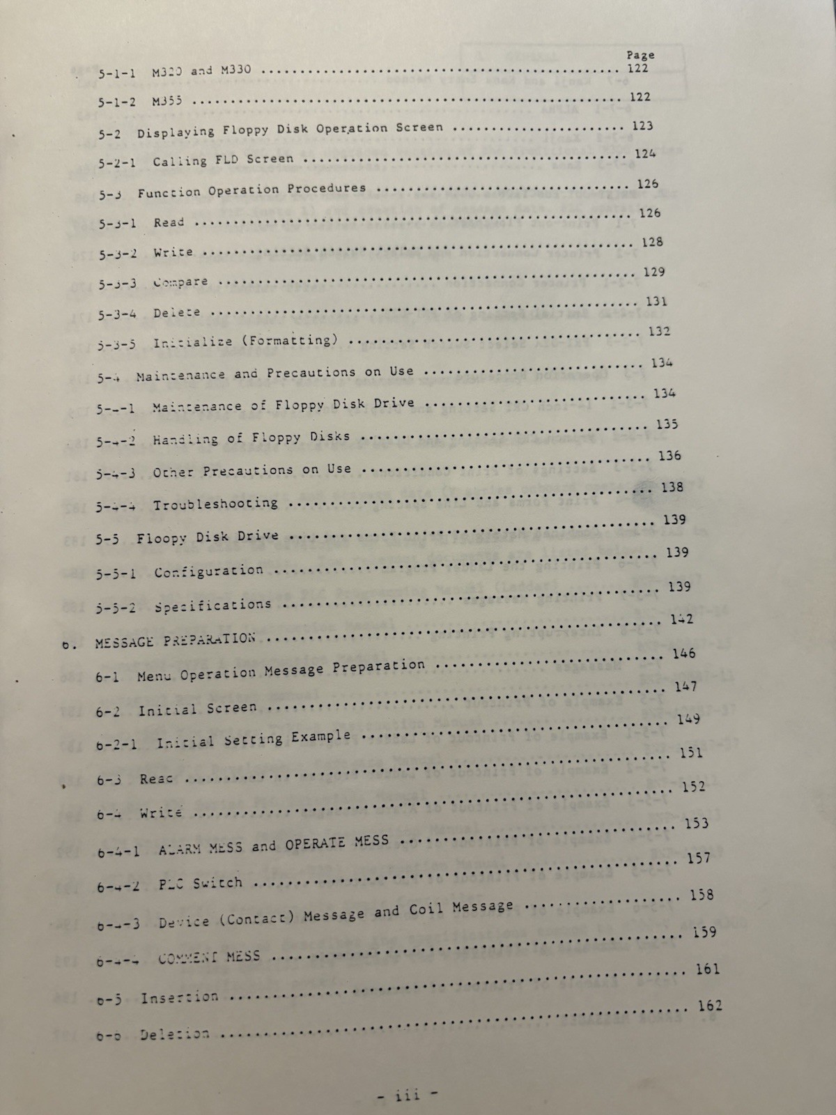 Mitsubishi CNC MELDAS 300/300-V PLC Onboard Instruction Manual 1990