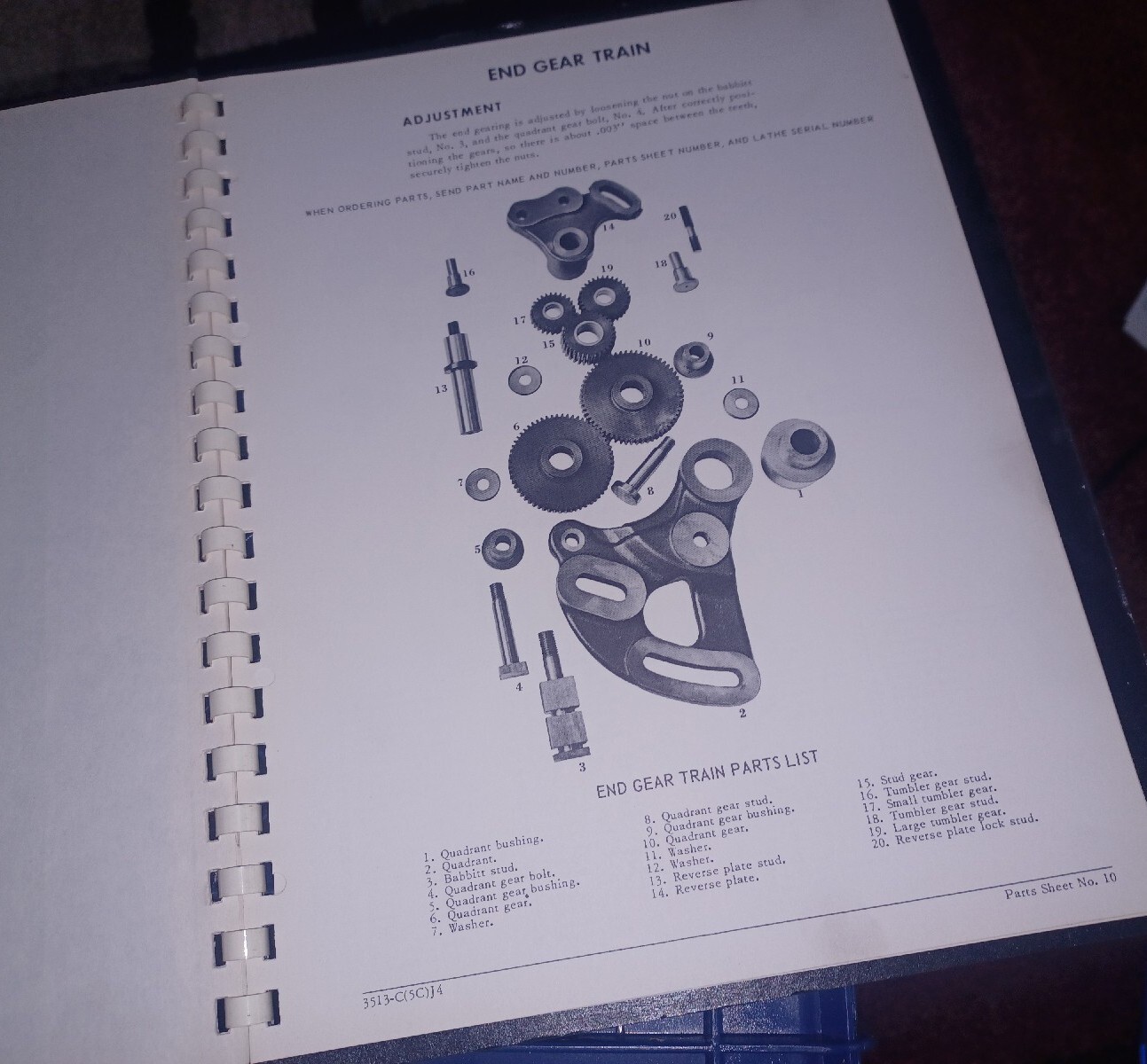 OPERATORS MANUAL FOR MONARCH LATHE NO N-37486 HANDBOOK INSTRUCTIONS PARTS BOOK