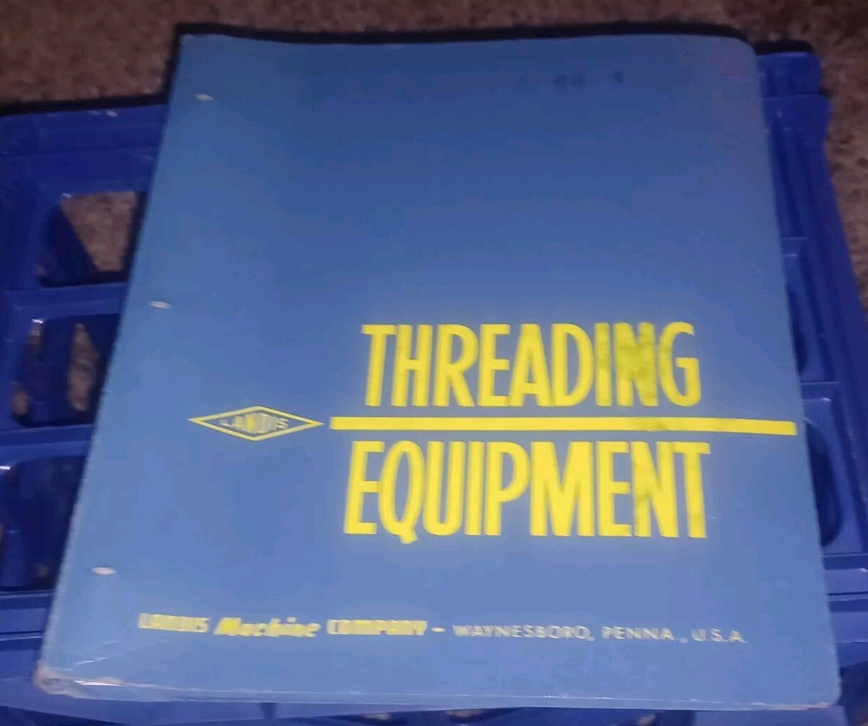 Landis Machine Tool Co THREADING EQUIPMENT Sales Catalog Lot Binder HUGE BOOK!