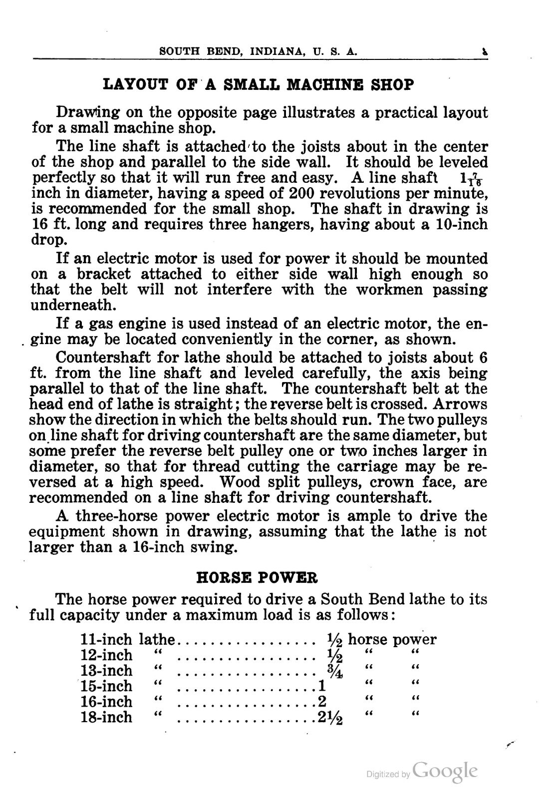 Manual Fits 1914 South Bend Lathe No. 15 – How to Run a Lathe for the Beginner