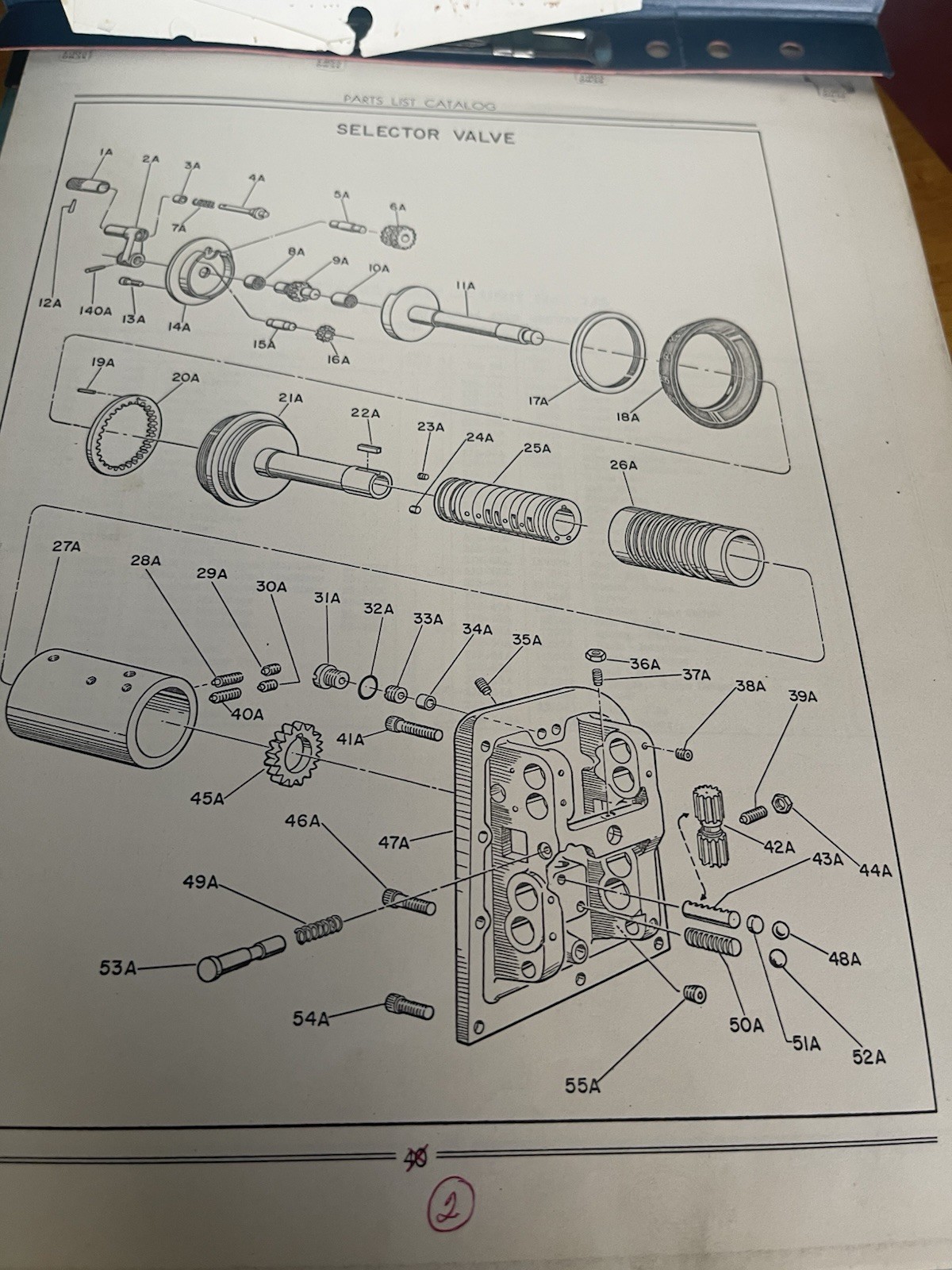 Cincinnati Milling Machine Parts Catalog for No. 2ML, 2 MI and 3 MI