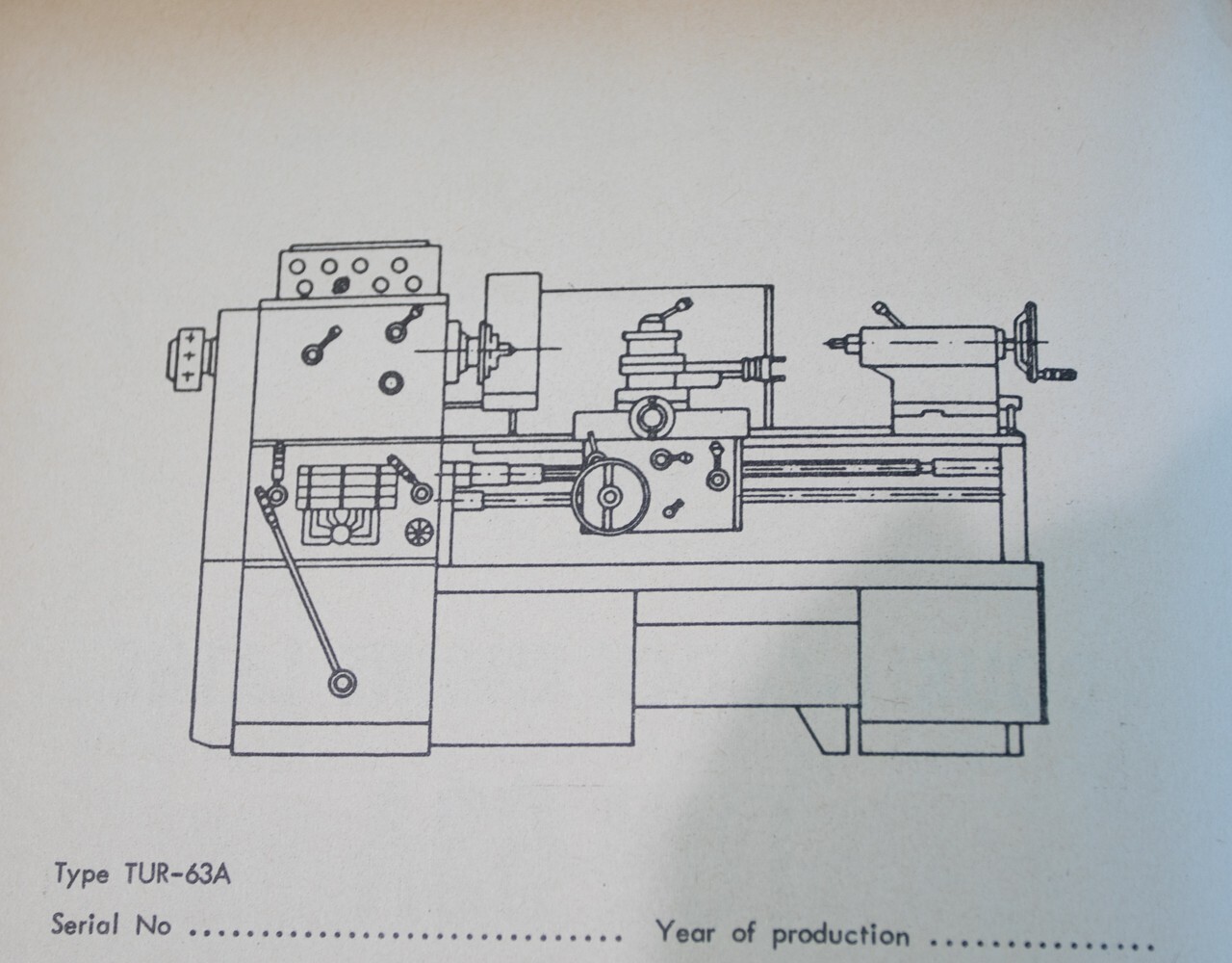 Toolmex Polamco Ponar WROCLAW TUR 63A Operation Electrical Manual