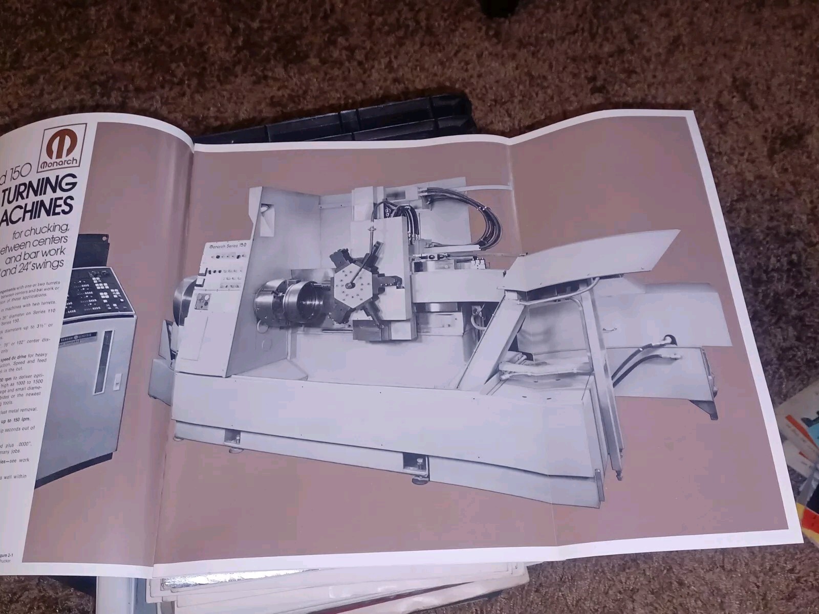 Monarch Machine Tool Co Catalog Bulletin VMC-75 MACHINING CENTER Automation VTG