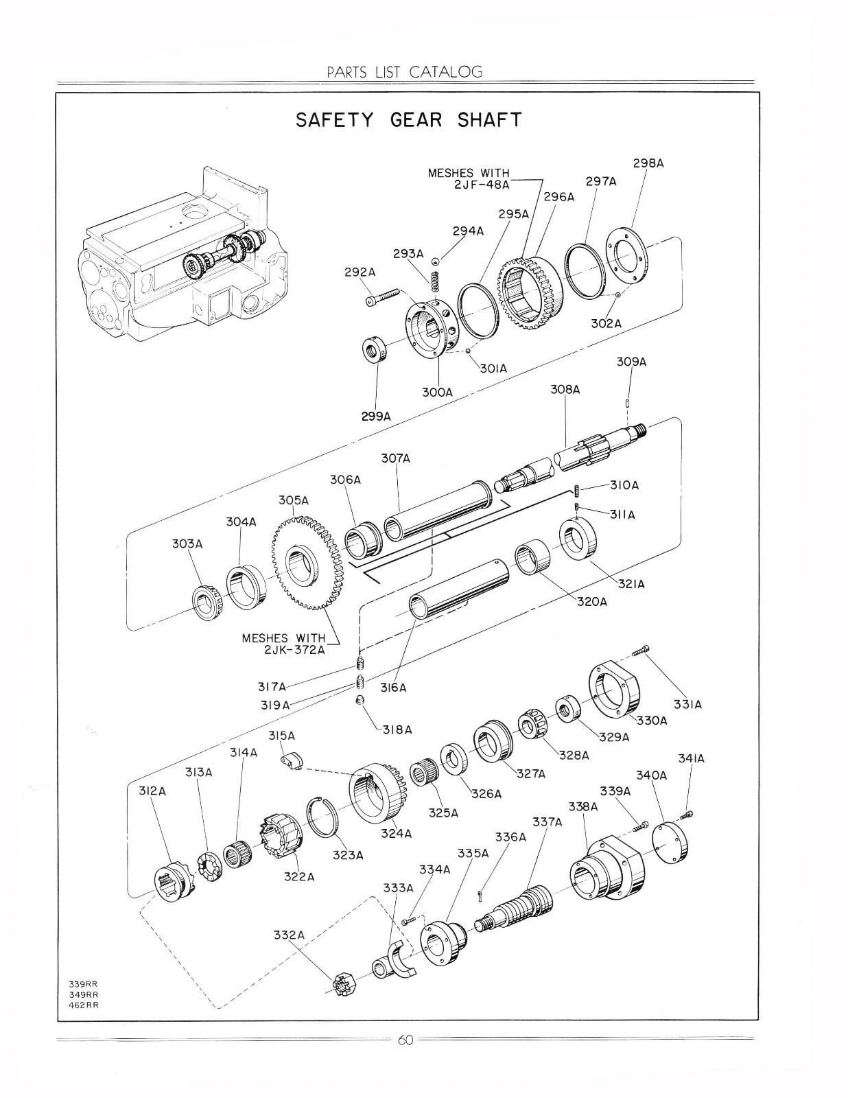 Cincinnati Milling Machine Nos. 2ML, 2MI, & 3MI Service Manual Parts List *384