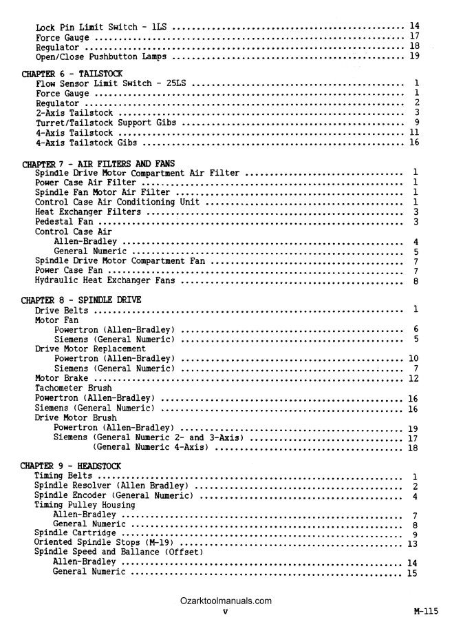 HARDINGE SuperSlant CNC Metal Lathe Service & Maintenance Rebuild Manual 1356