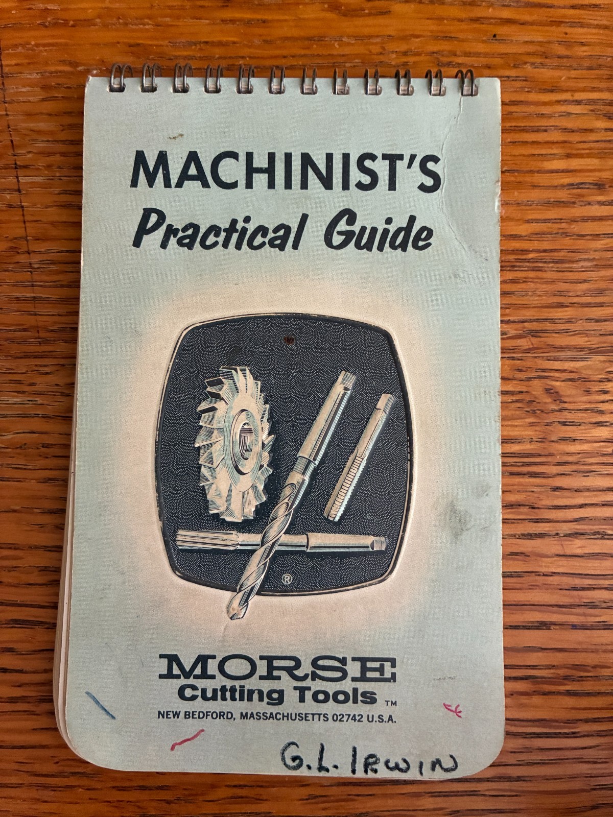 Morse Cutting Tools Machinist’s Practical Guide 1968