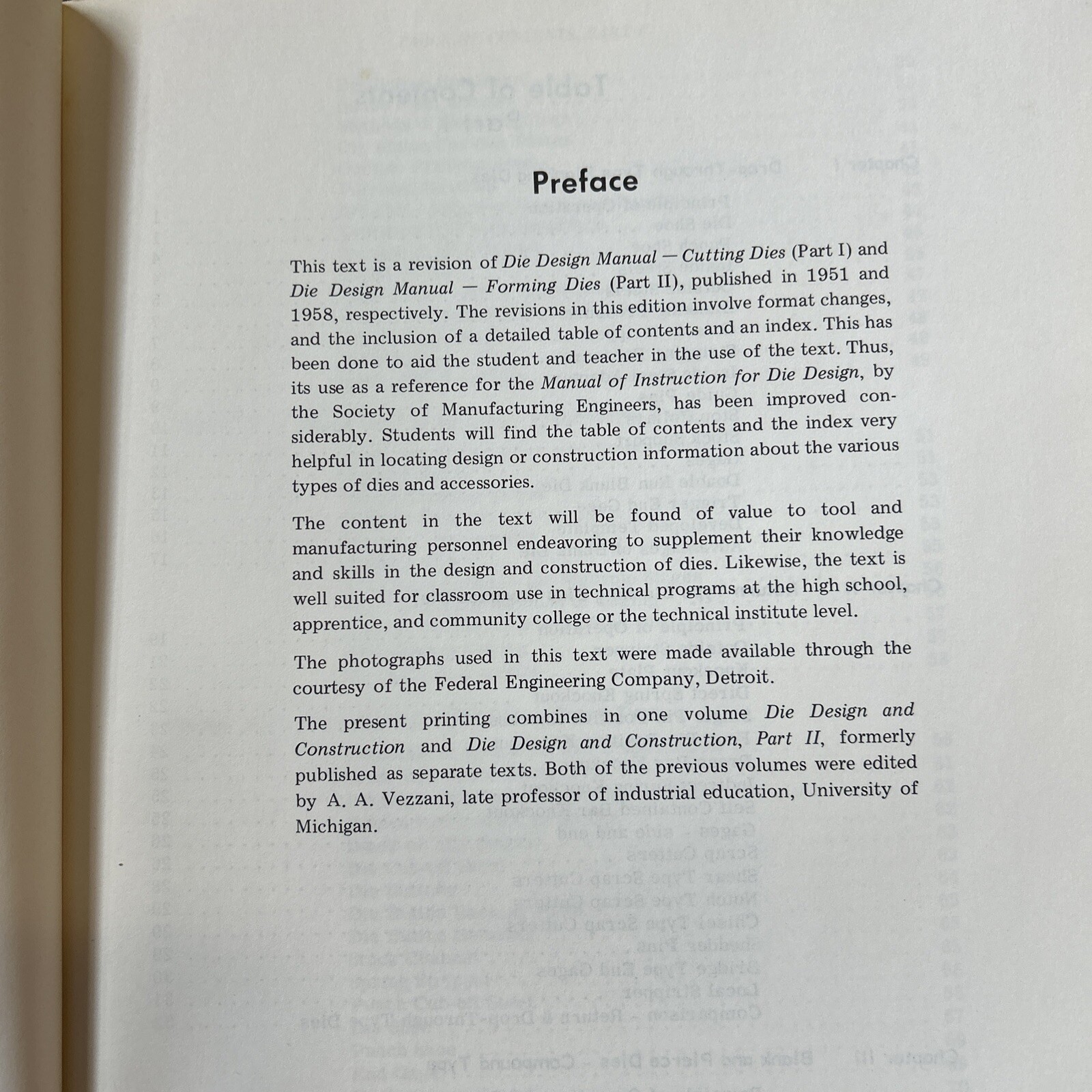Die Design and Construction Paperback – 1962 SME Engineers Book vtg