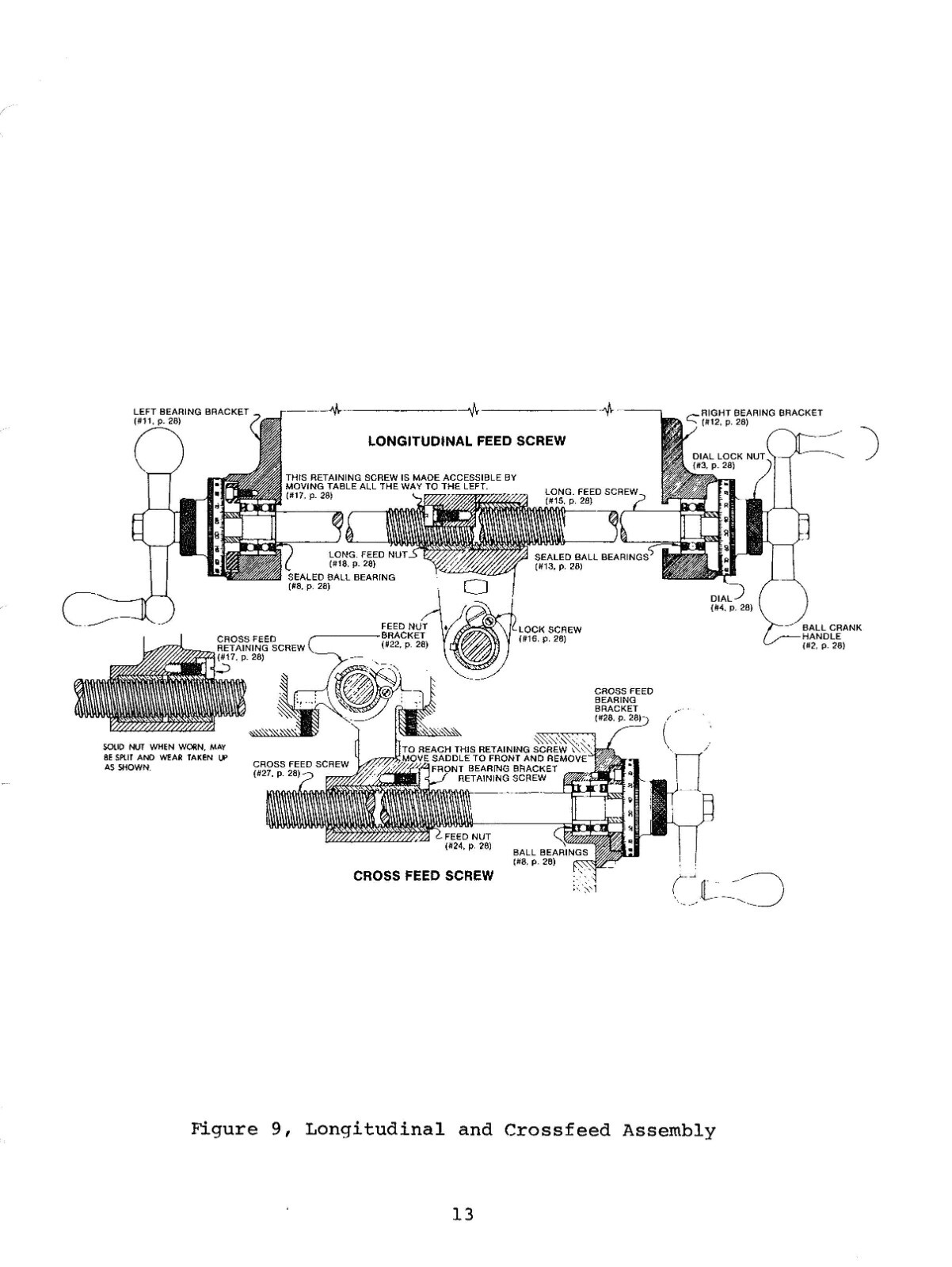 Operator & Maintenance Manual Fits Bridgeport Series 1 Milling Machines – Print