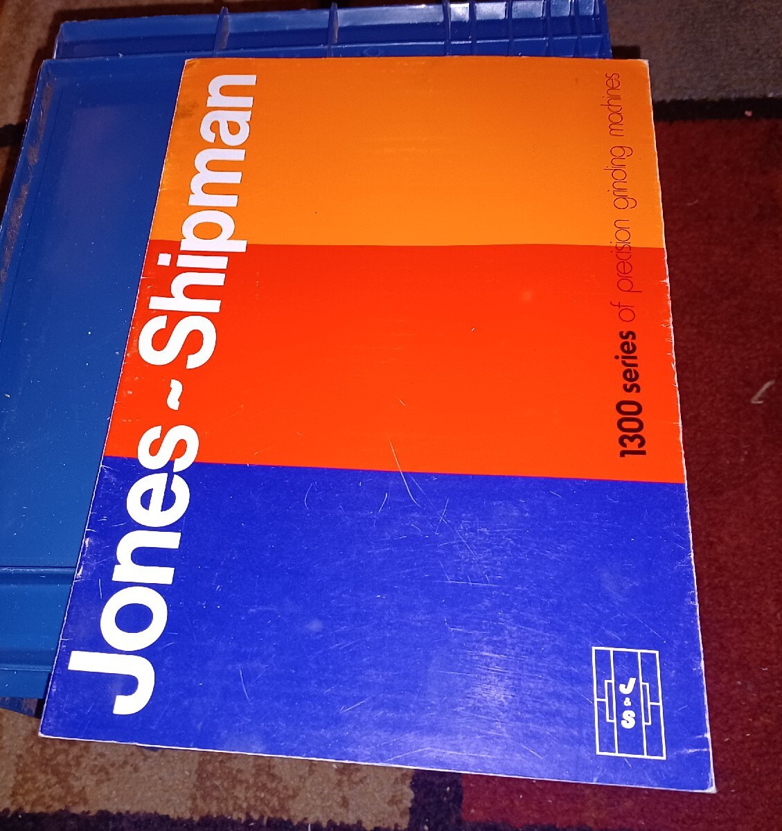 Jones-Shipman 1300 Series Precision Grinding Machines SALES CATALOG Book VTG OLD