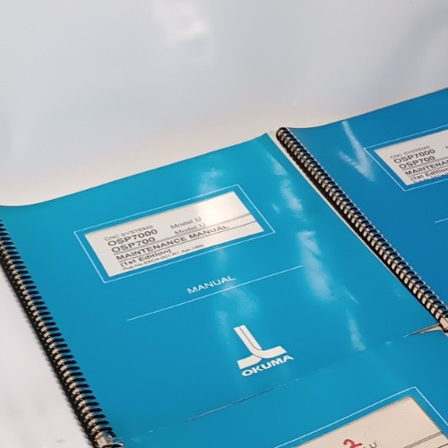 Okuma OSP7000 OSP700 Model U Mac Man Maintenance Manual 1st Edition EEC4-001-R1