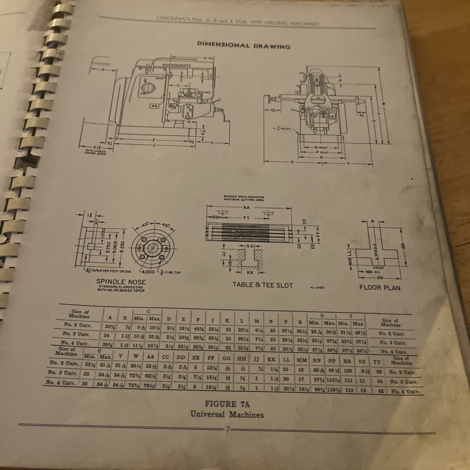 Cincinnati 2 3 4 Dial Type Milling Machine Service Manual Repair Parts Catalog