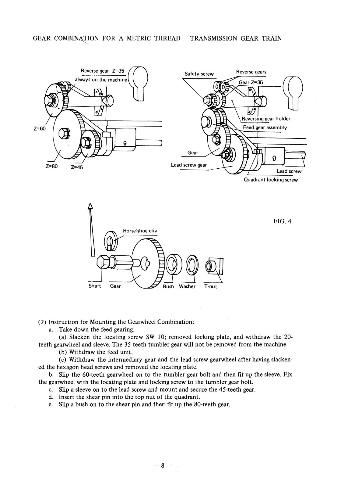 Jet 818P Lathe-Milling Universal Machine Operator & Parts Manual #1755